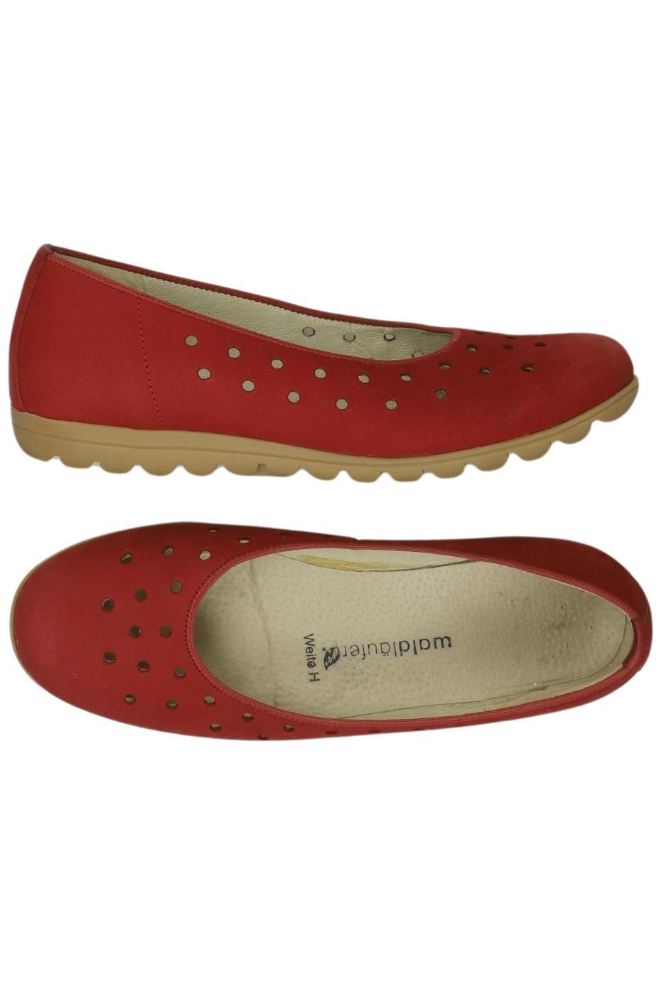 

waldläufer Damen Ballerinas, rot, Gr. 39