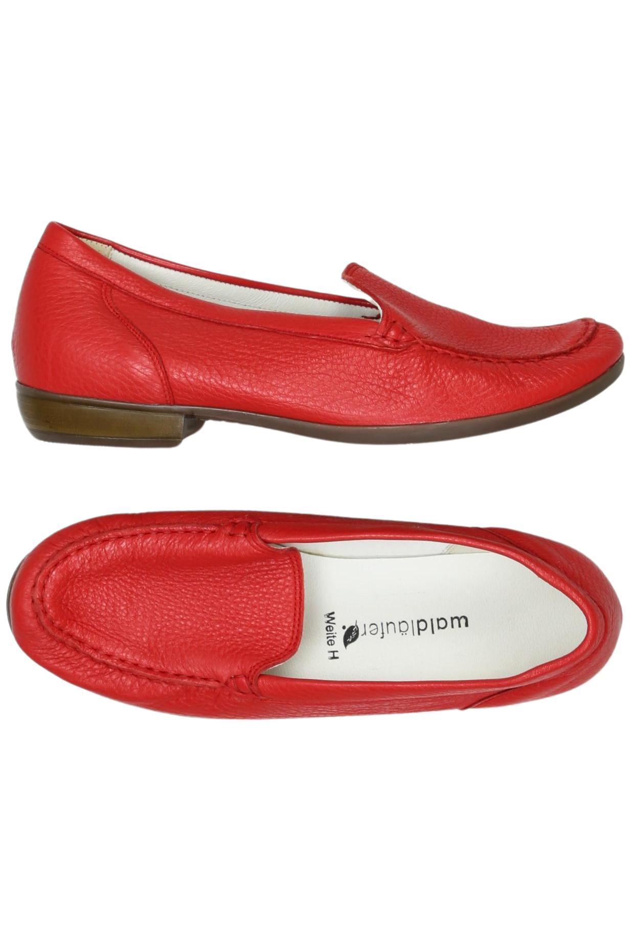 

waldläufer Damen Halbschuh, rot, Gr. 37.5