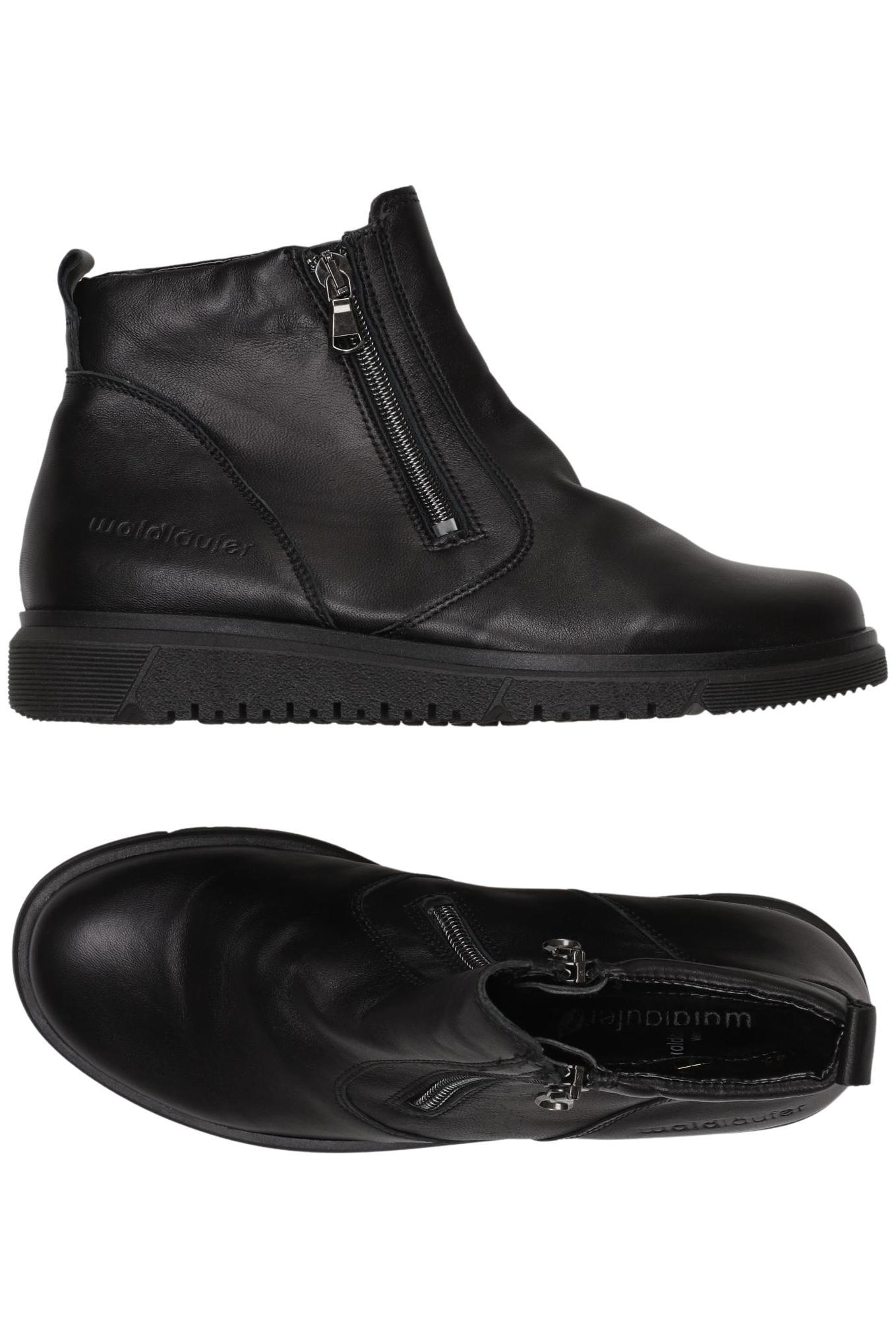 

waldläufer Damen Stiefelette, schwarz, Gr. 4