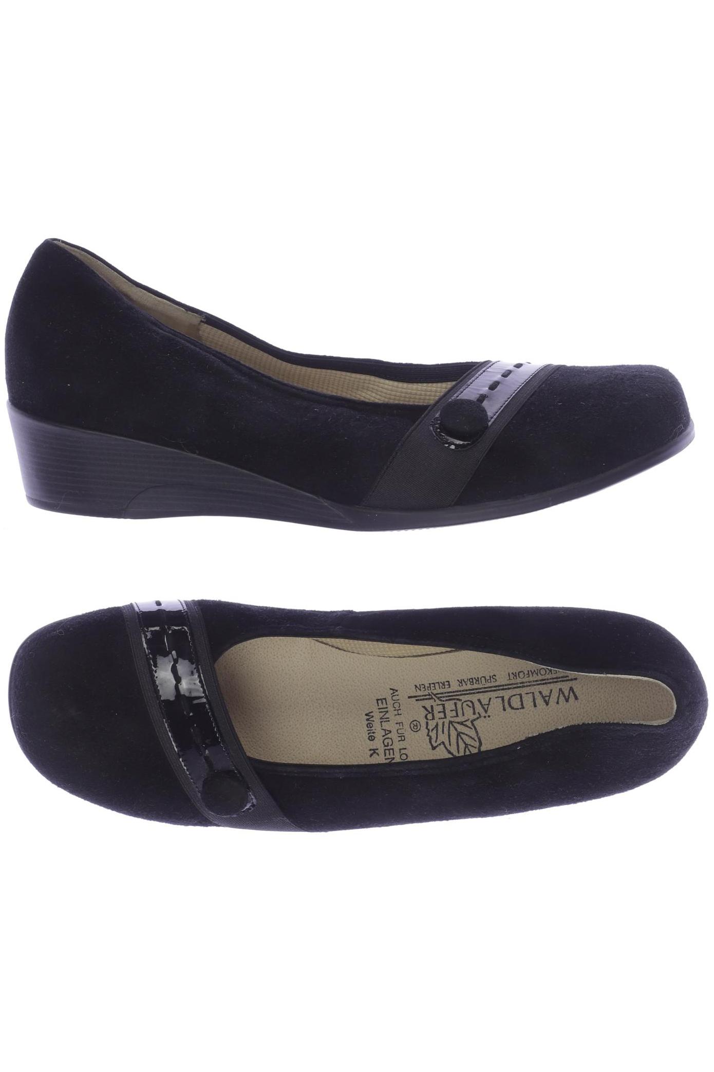 

waldläufer Damen Halbschuh, schwarz, Gr. 6.5