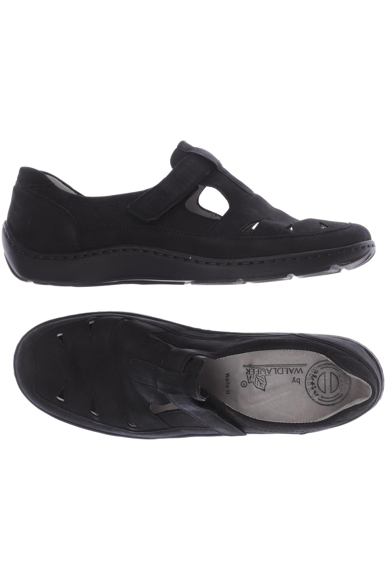 

waldläufer Damen Halbschuh, schwarz, Gr. 6.5