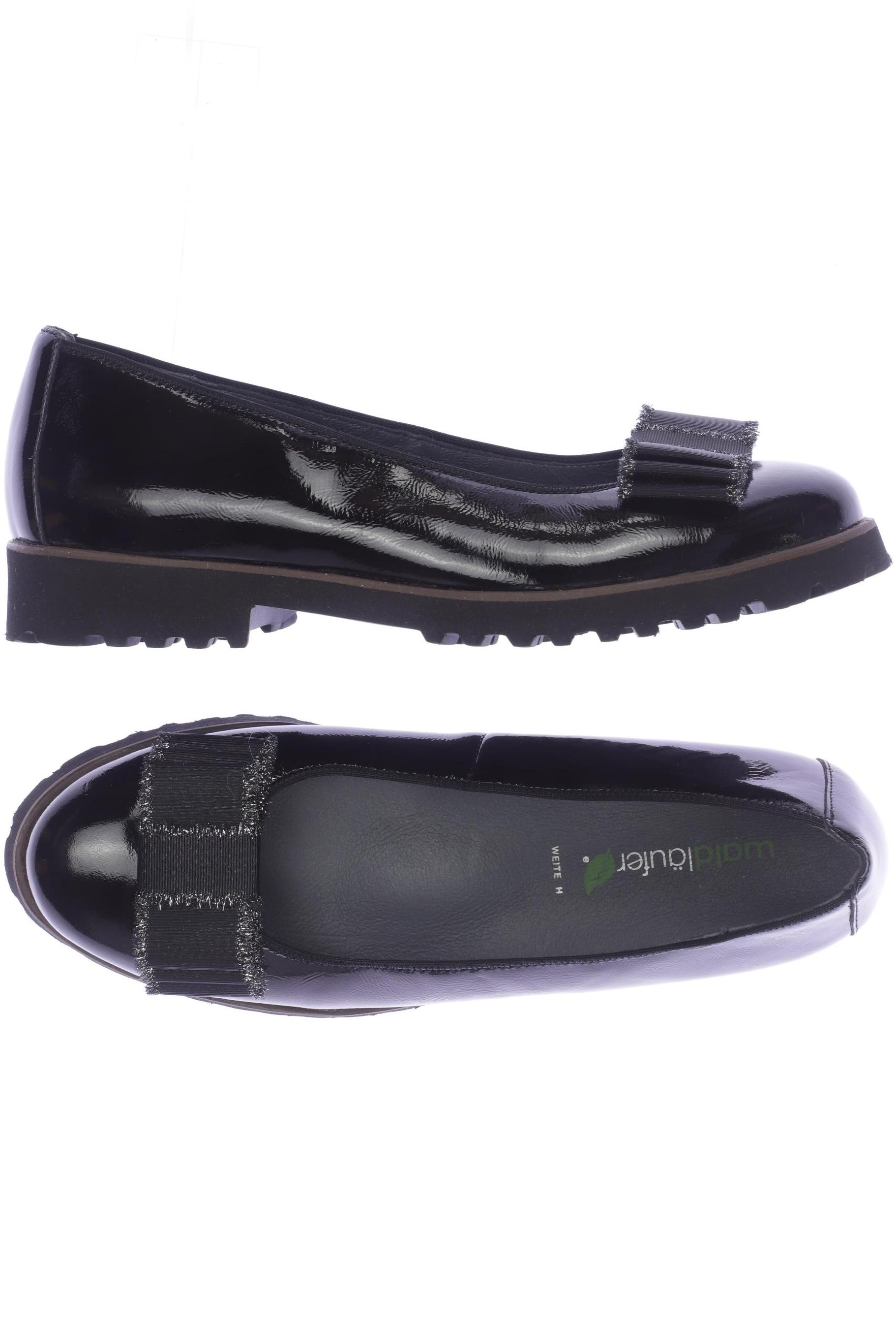 

waldläufer Damen Ballerinas, schwarz, Gr. 39