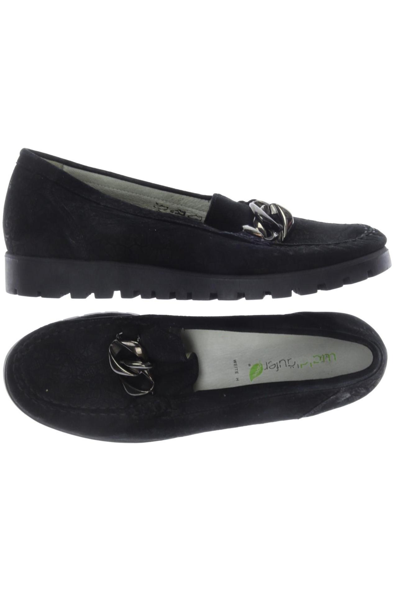 

waldläufer Damen Halbschuh, schwarz, Gr. 4.5