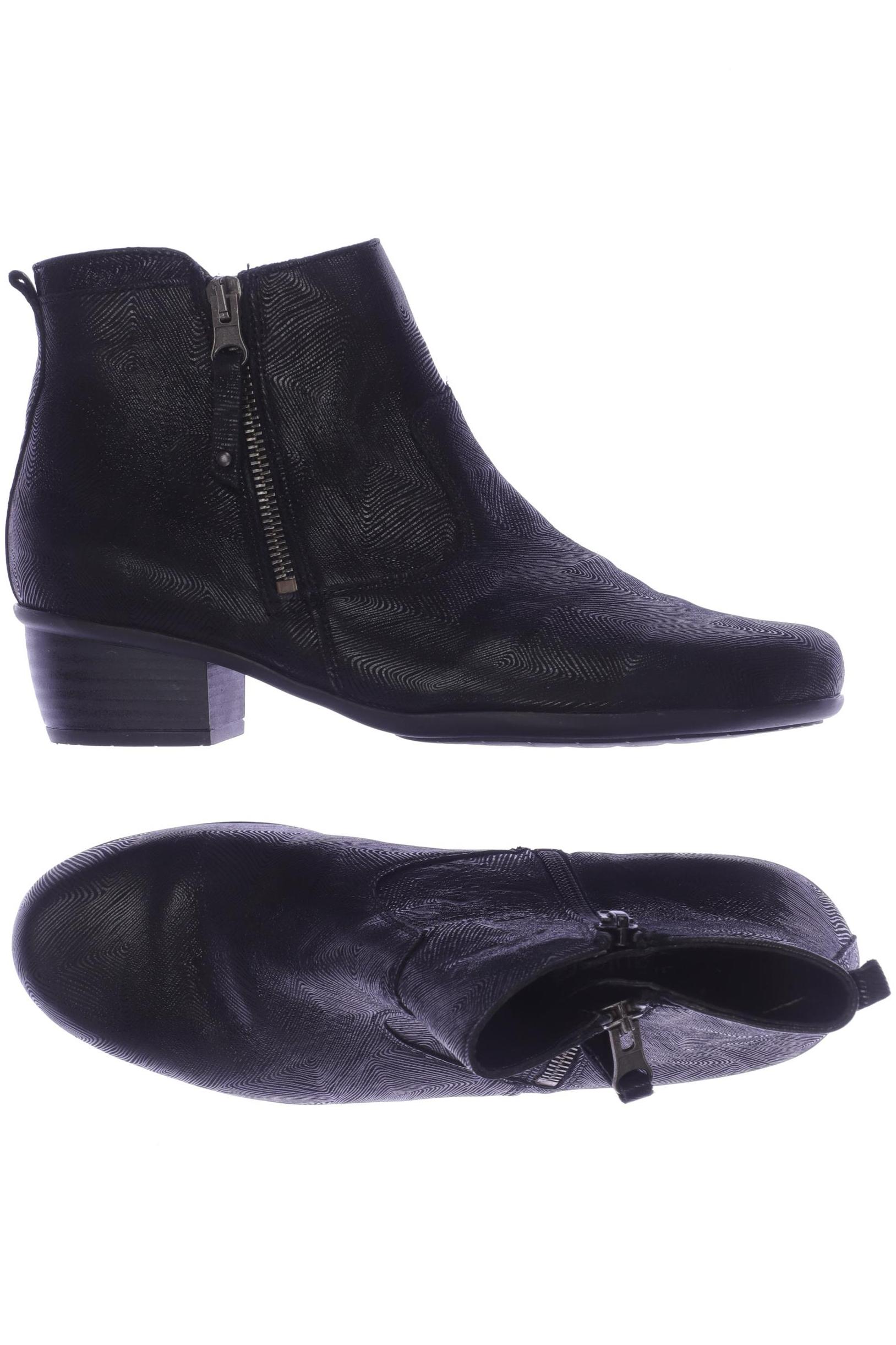 

waldläufer Damen Stiefelette, schwarz, Gr. 5