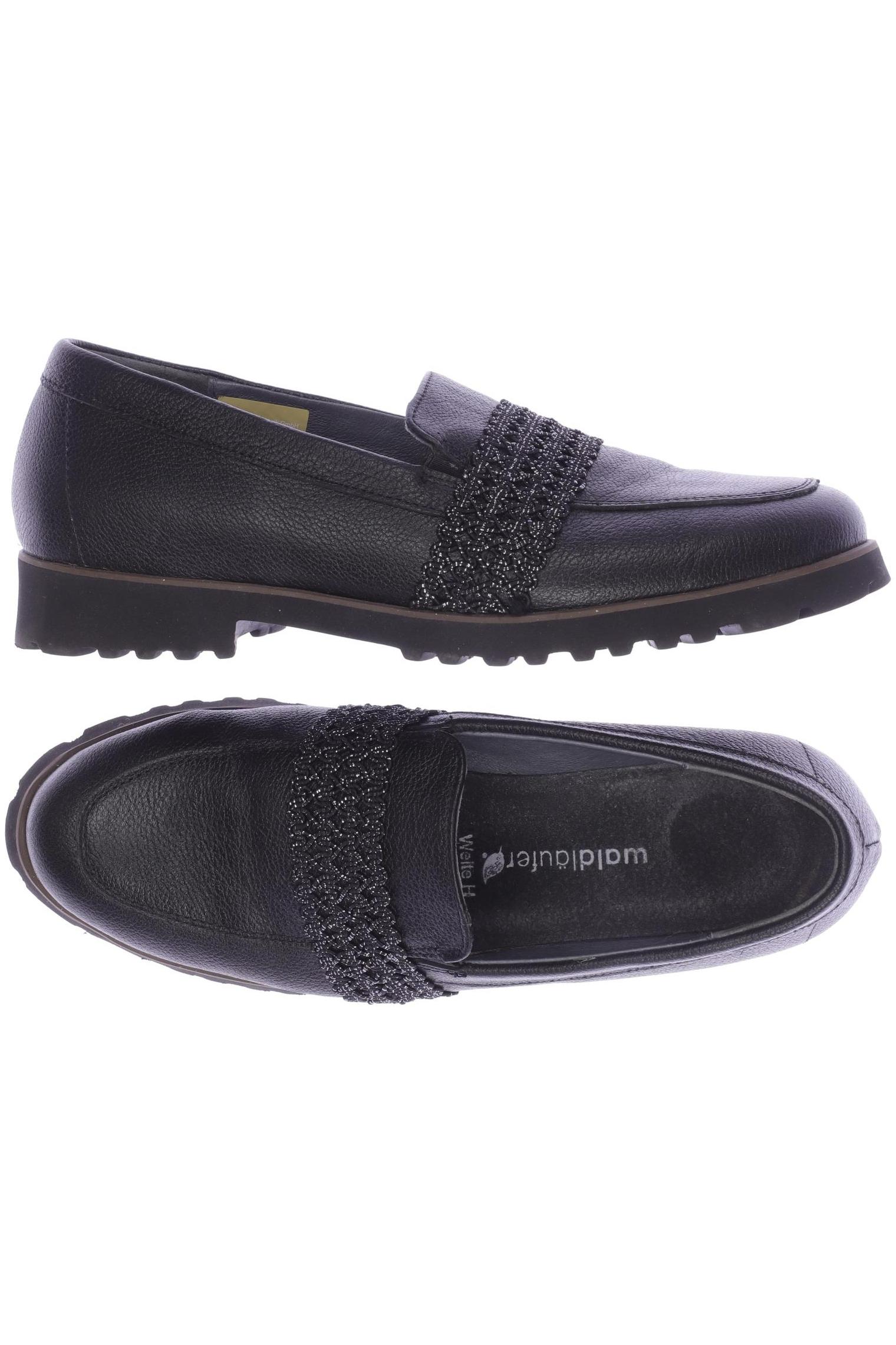 

waldläufer Damen Halbschuh, schwarz, Gr. 6.5