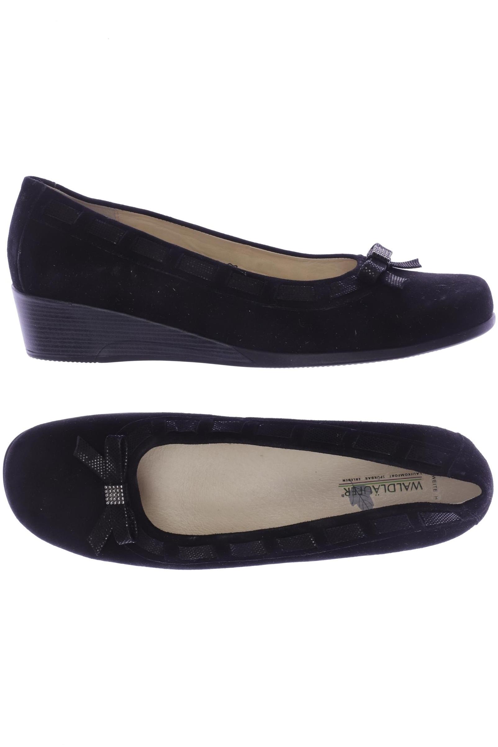 

waldläufer Damen Ballerinas, schwarz, Gr. 8