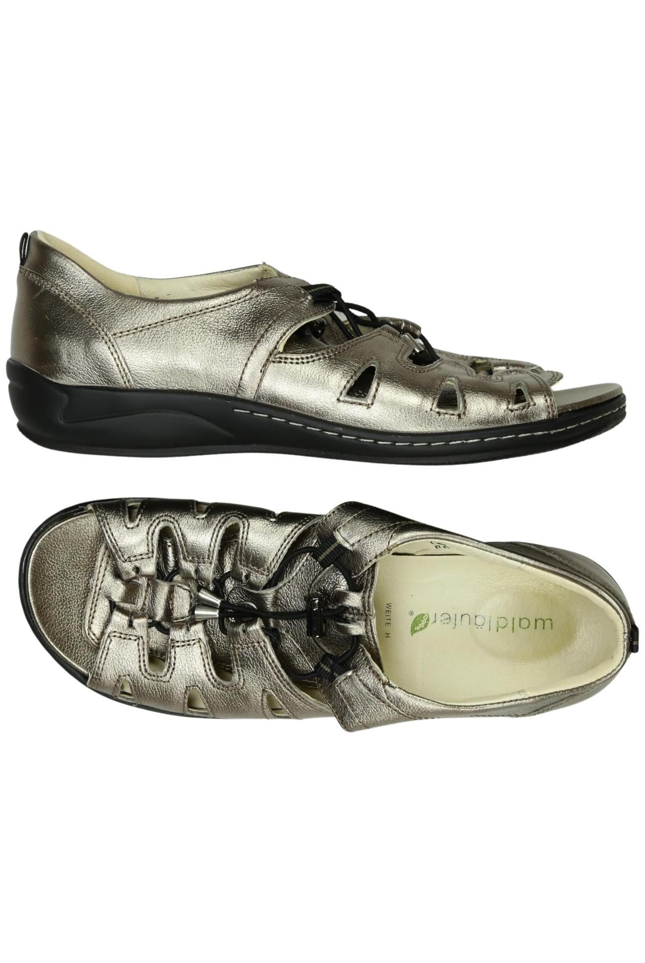 

waldläufer Damen Sandale, gold, Gr. 6