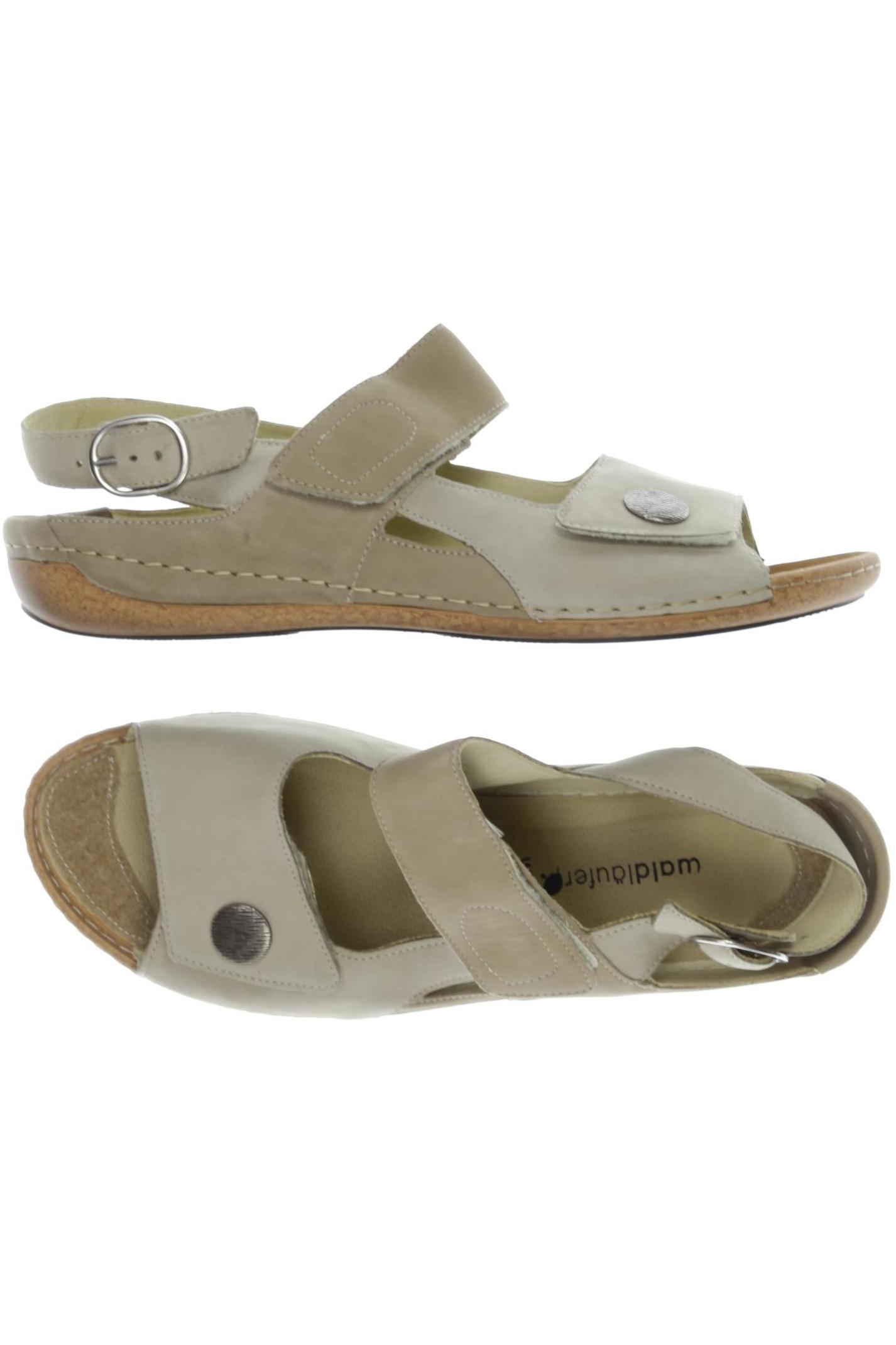

waldläufer Damen Sandale, beige, Gr. 8.5