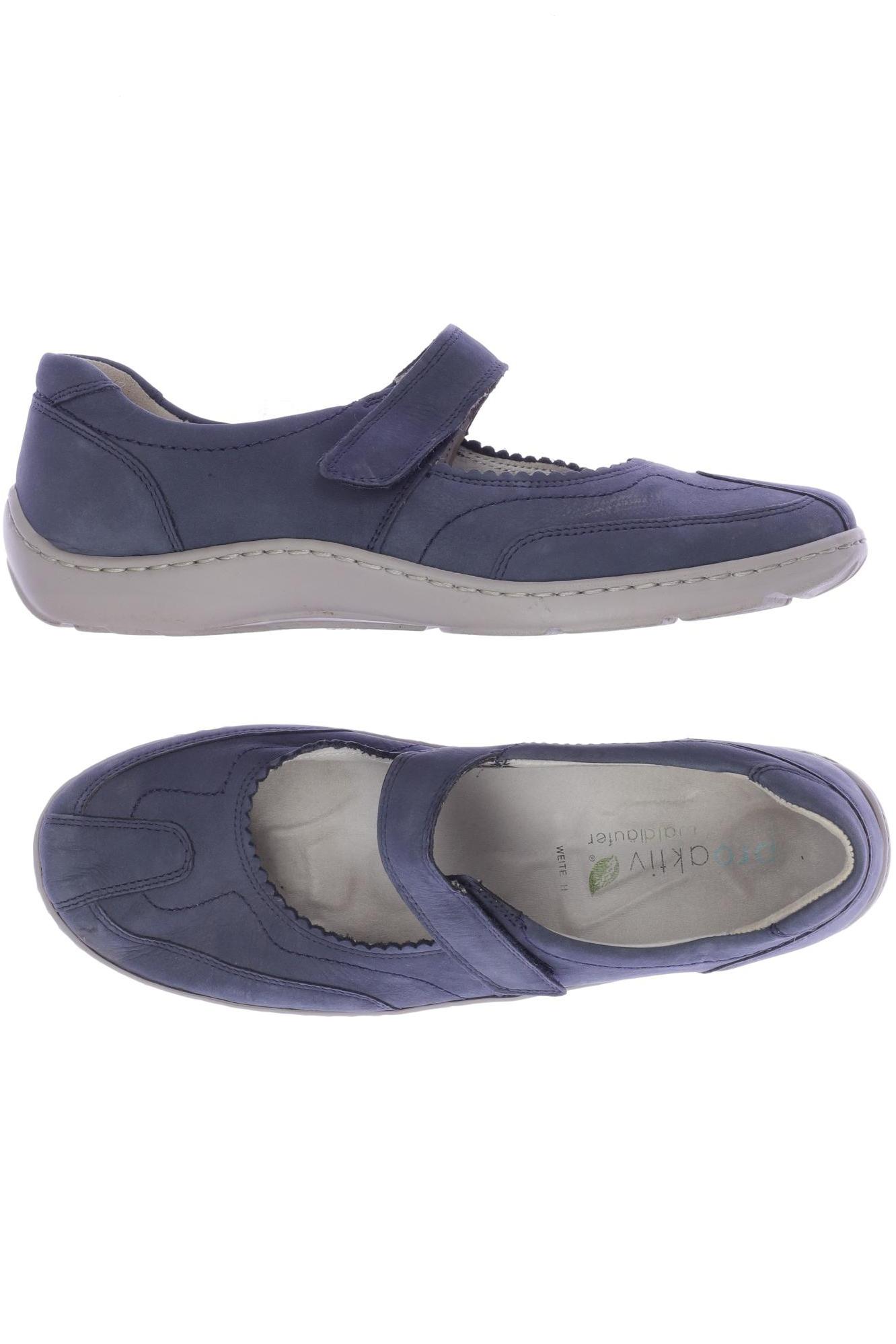 

waldläufer Damen Ballerinas, blau, Gr. 6.5