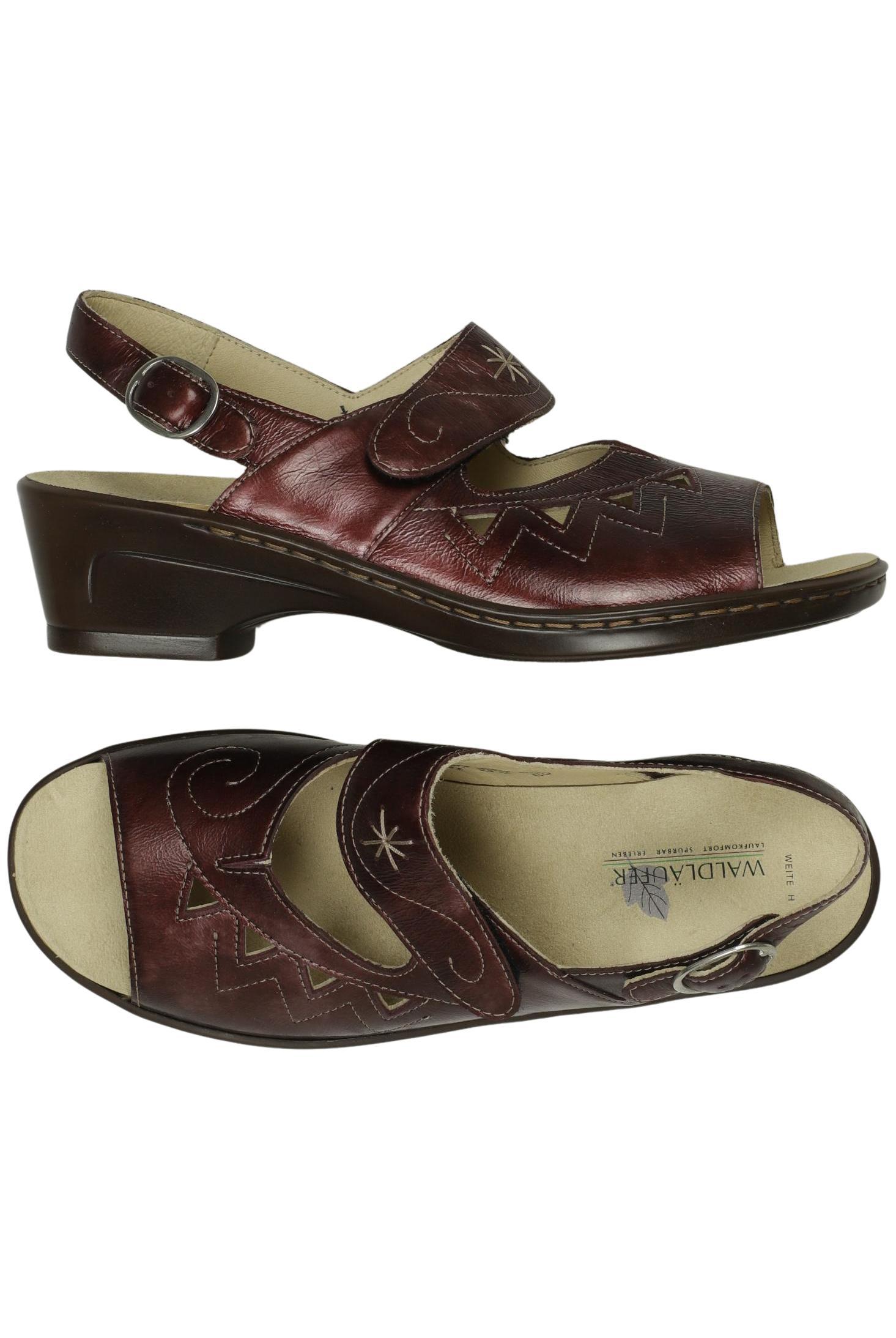 

waldläufer Damen Sandale, braun, Gr. 6.5