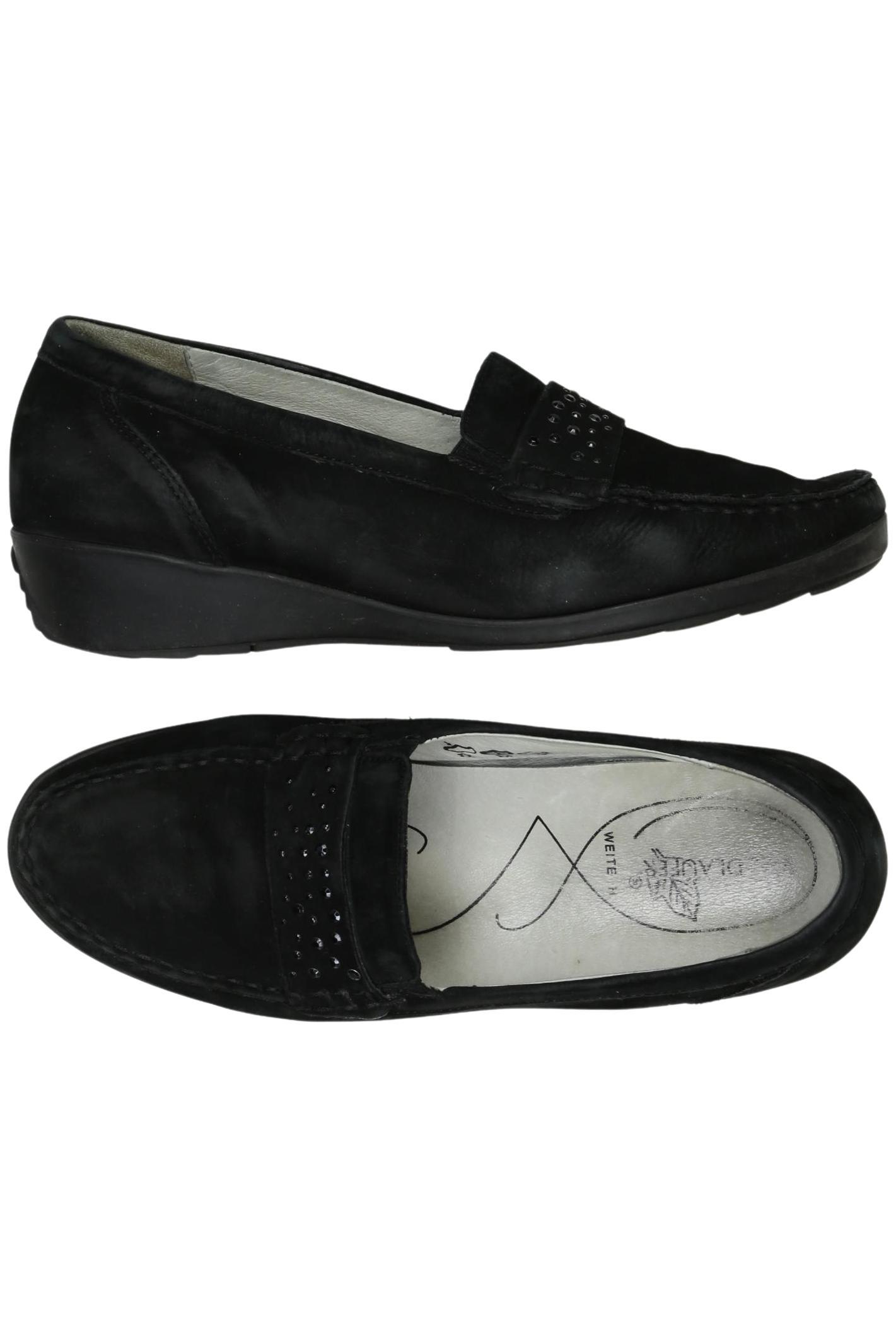 

waldläufer Damen Halbschuh, schwarz, Gr. 5.5