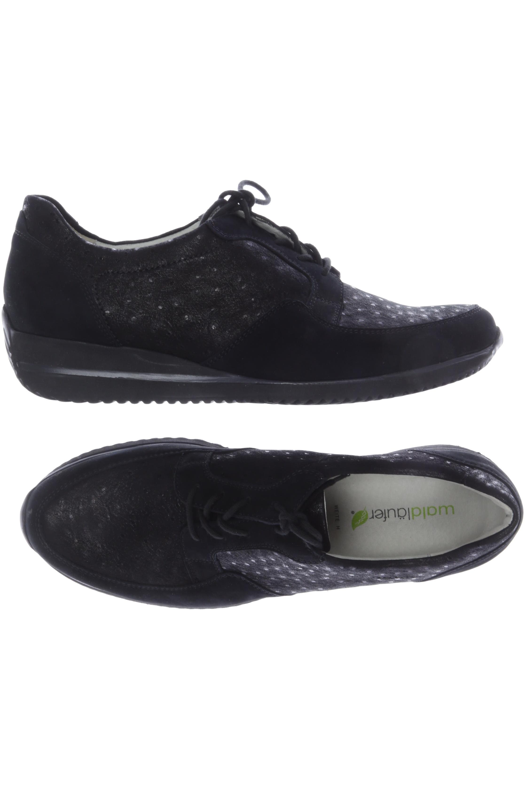 

waldläufer Damen Halbschuh, schwarz, Gr. 7.5