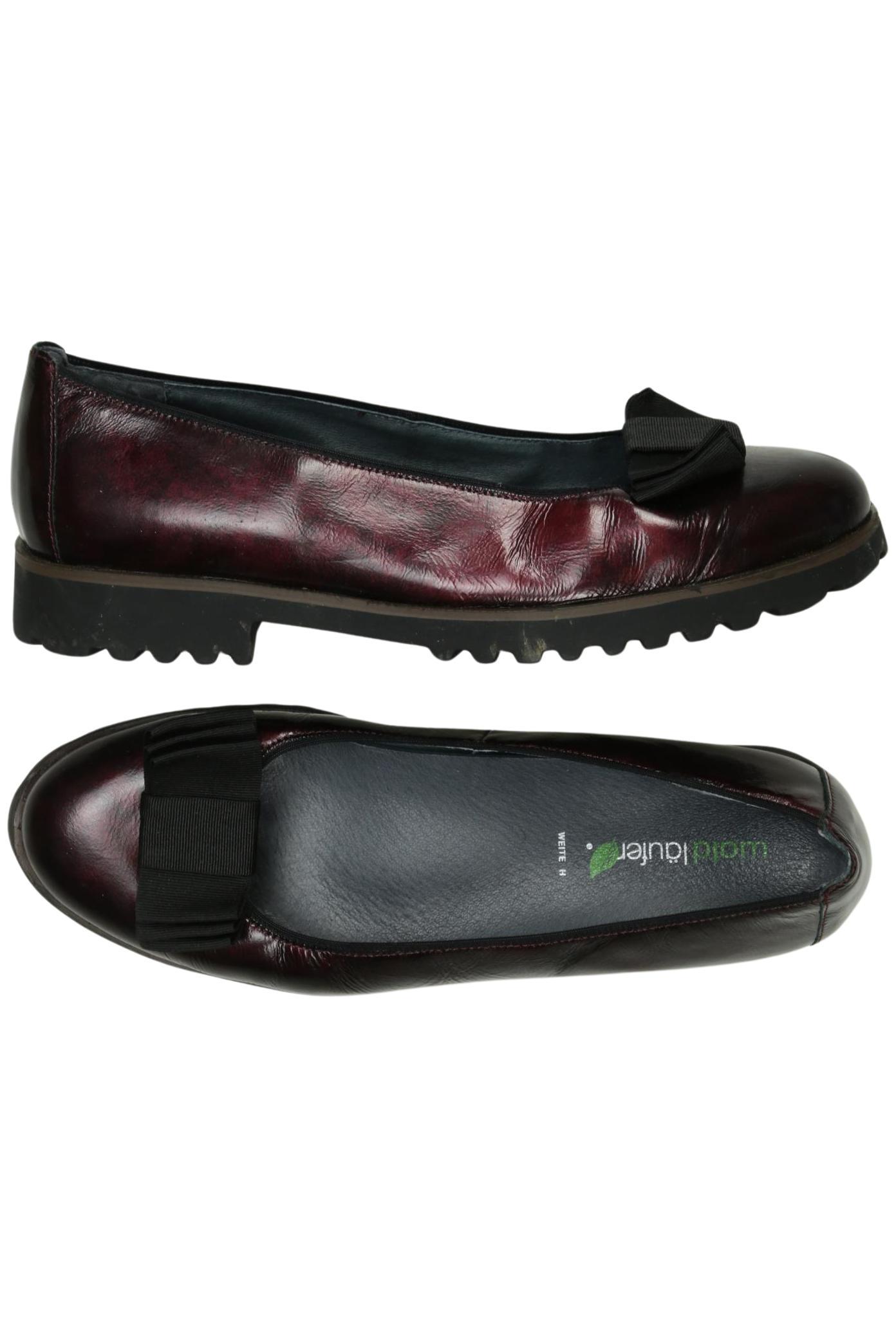 

waldläufer Damen Halbschuh, bordeaux, Gr. 7.5