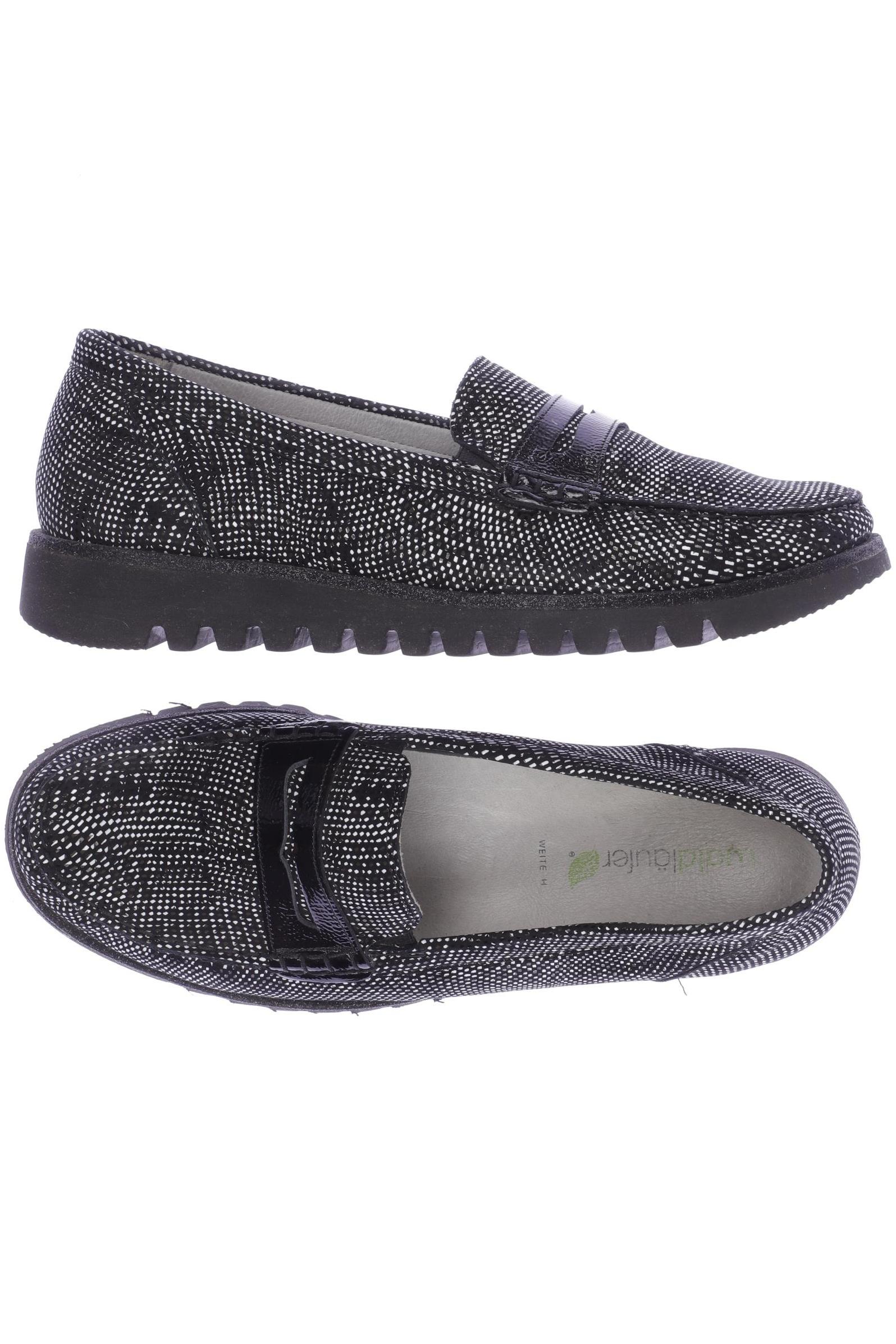 

waldläufer Damen Halbschuh, schwarz, Gr. 6.5