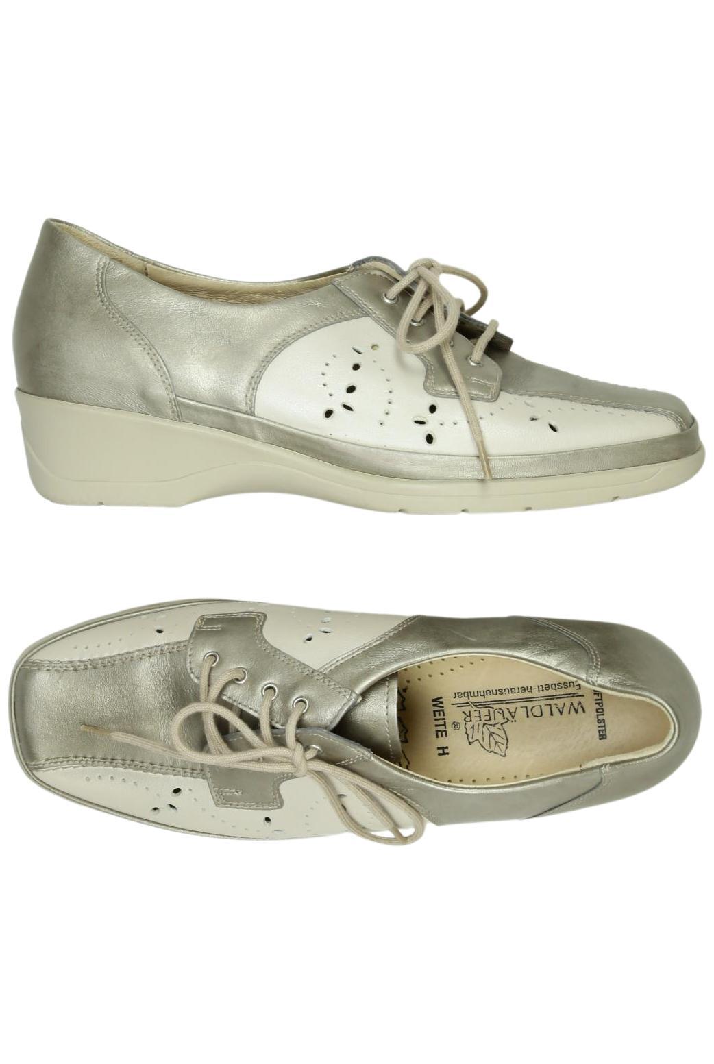 

waldläufer Damen Halbschuh, silber, Gr. 4