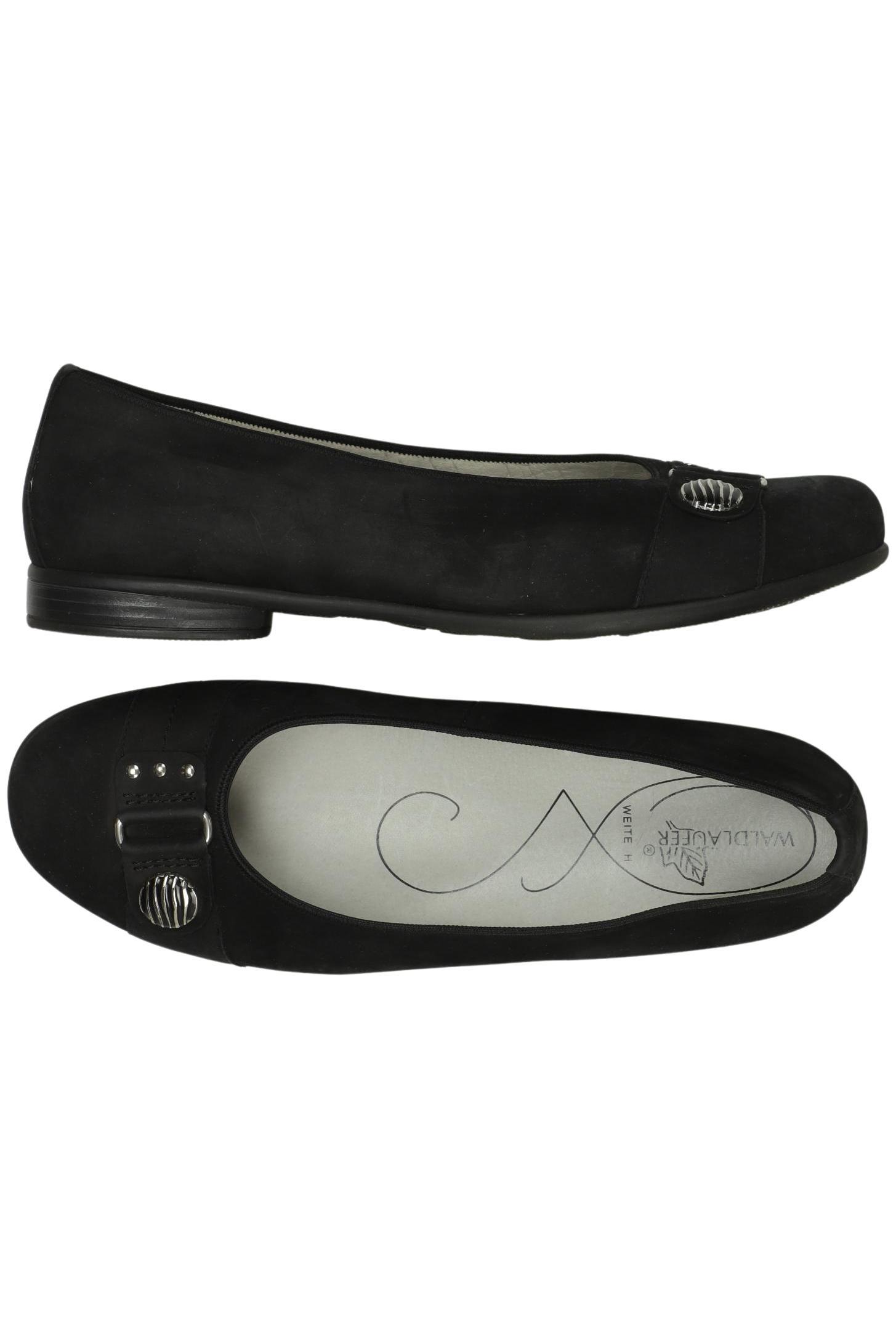 

waldläufer Damen Ballerinas, schwarz, Gr. 8