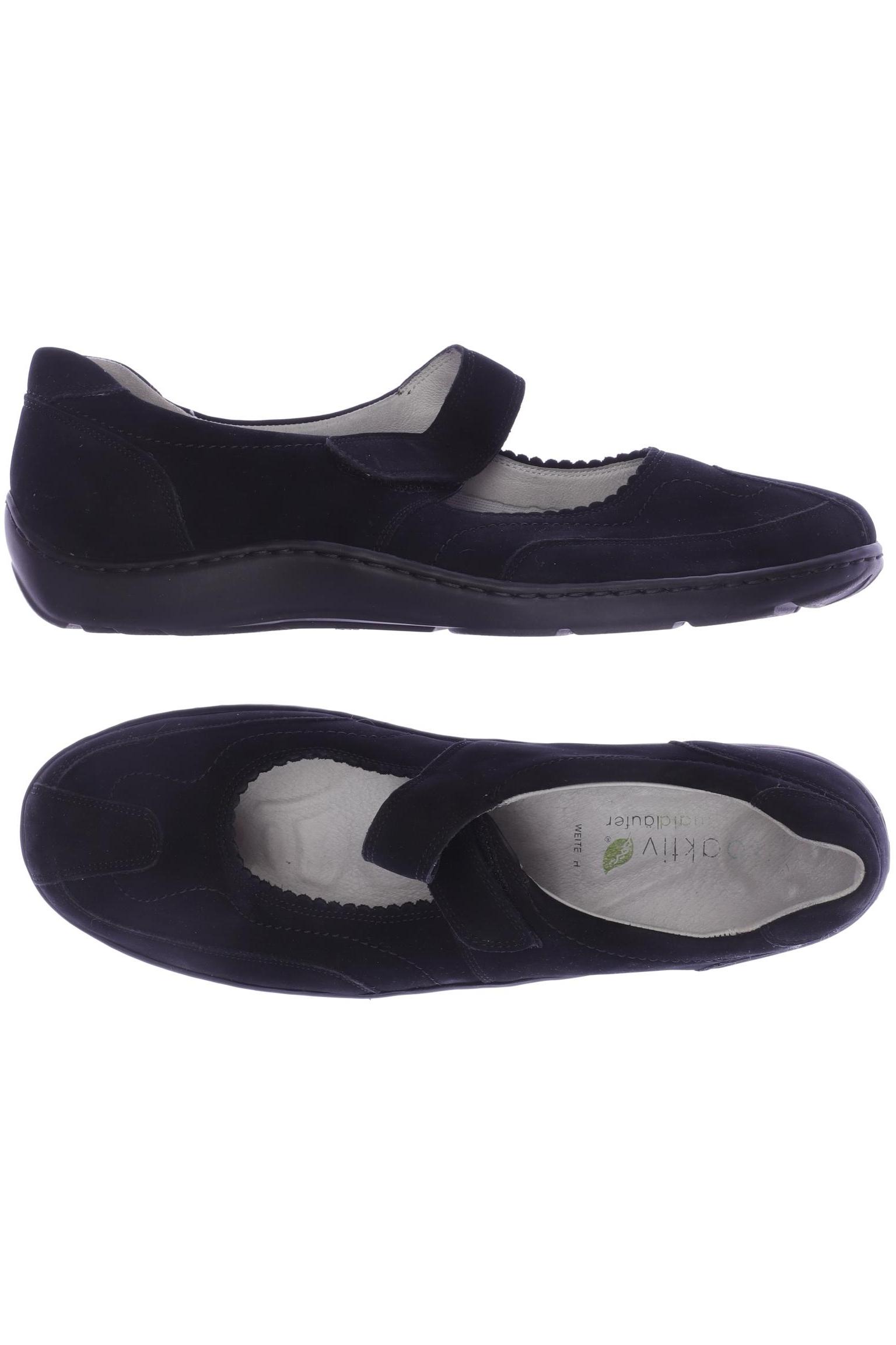 

waldläufer Damen Ballerinas, schwarz, Gr. 8