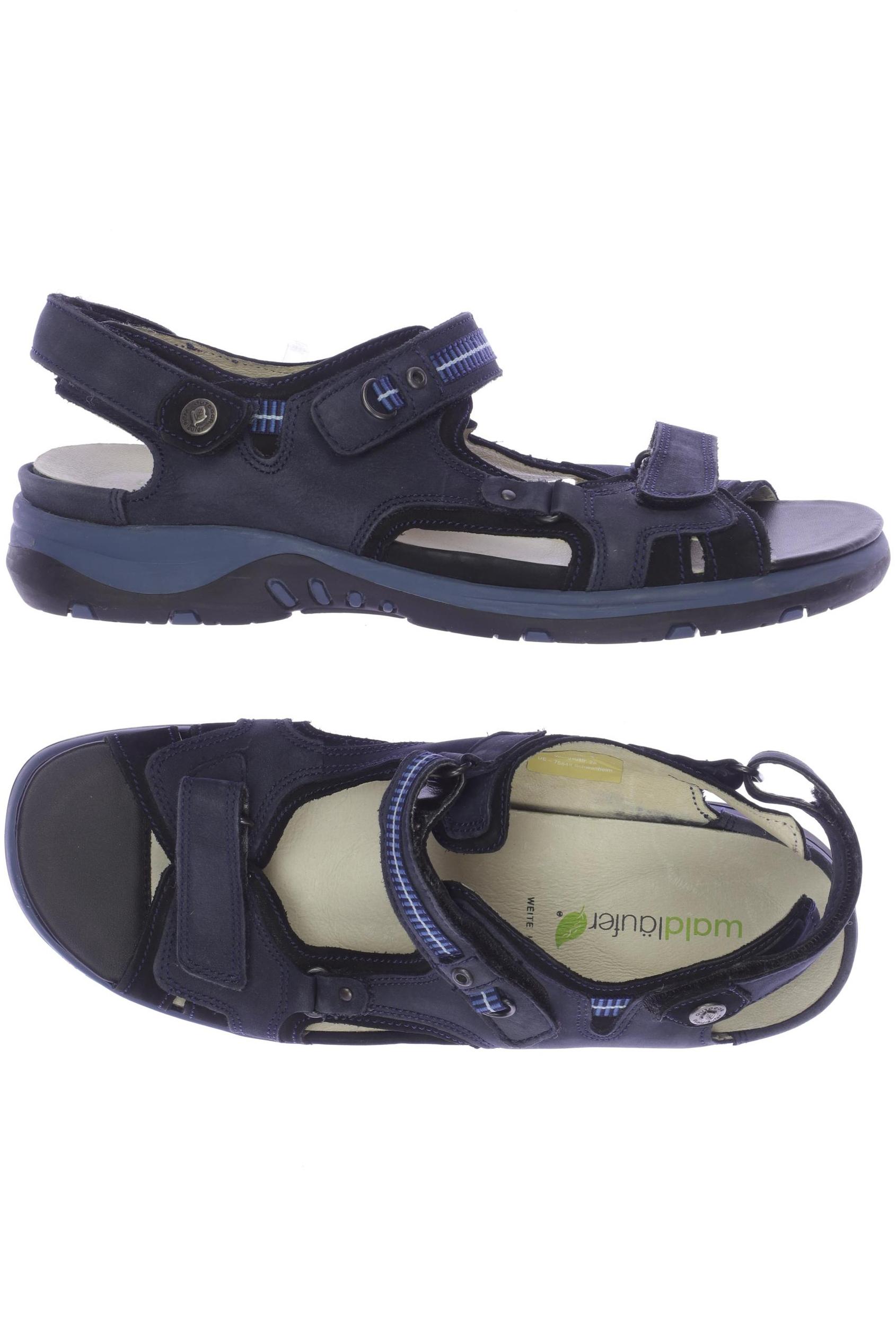 

waldläufer Damen Sandale, marineblau, Gr. 7