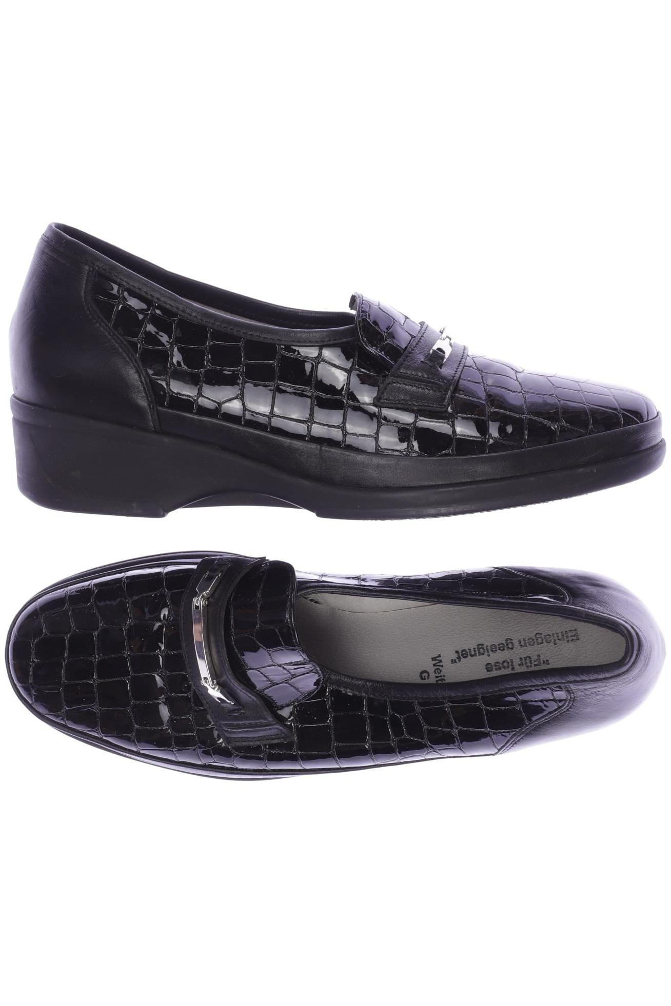 

waldläufer Damen Halbschuh, schwarz, Gr. 4.5