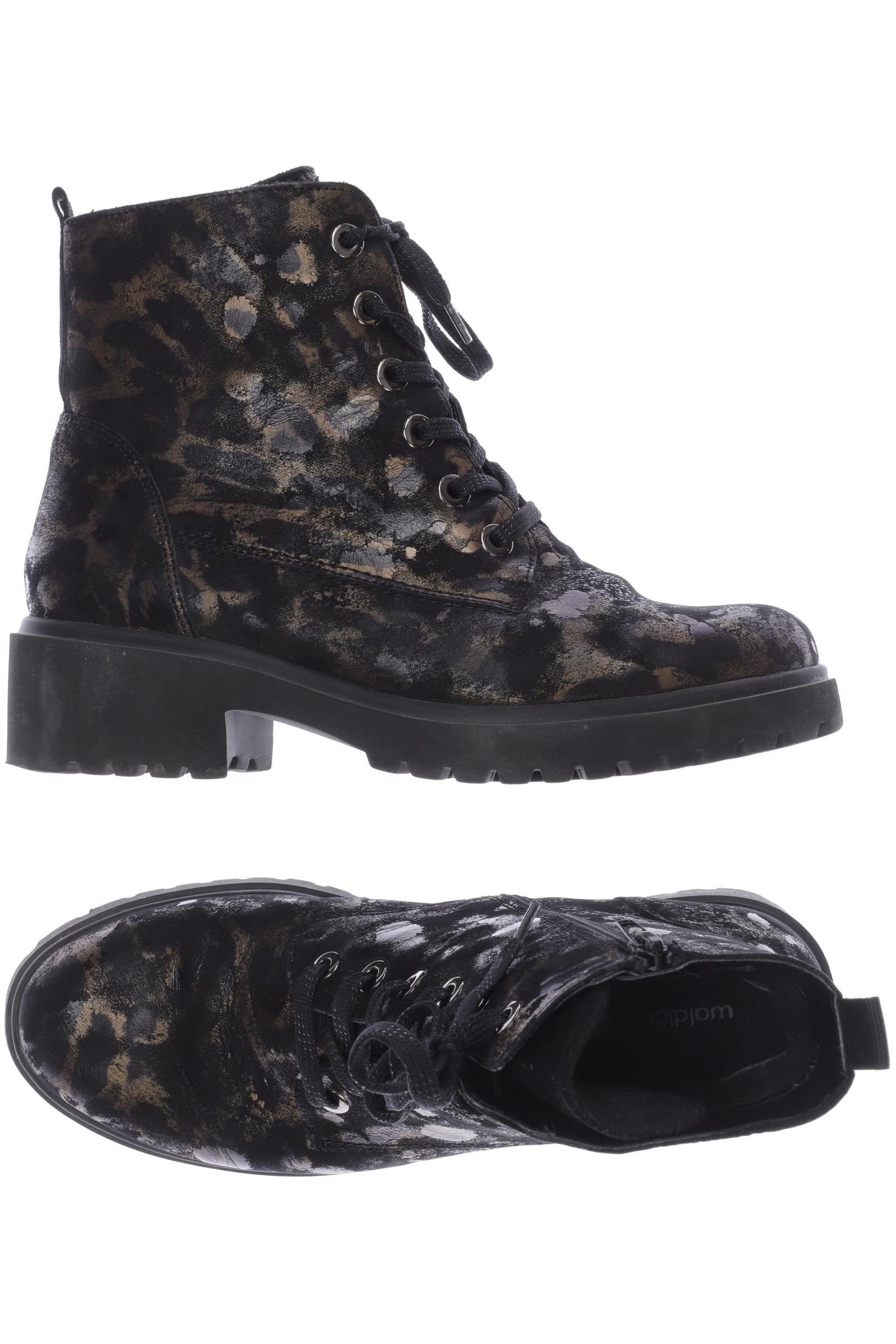 

waldläufer Damen Stiefelette, schwarz, Gr. 6.5