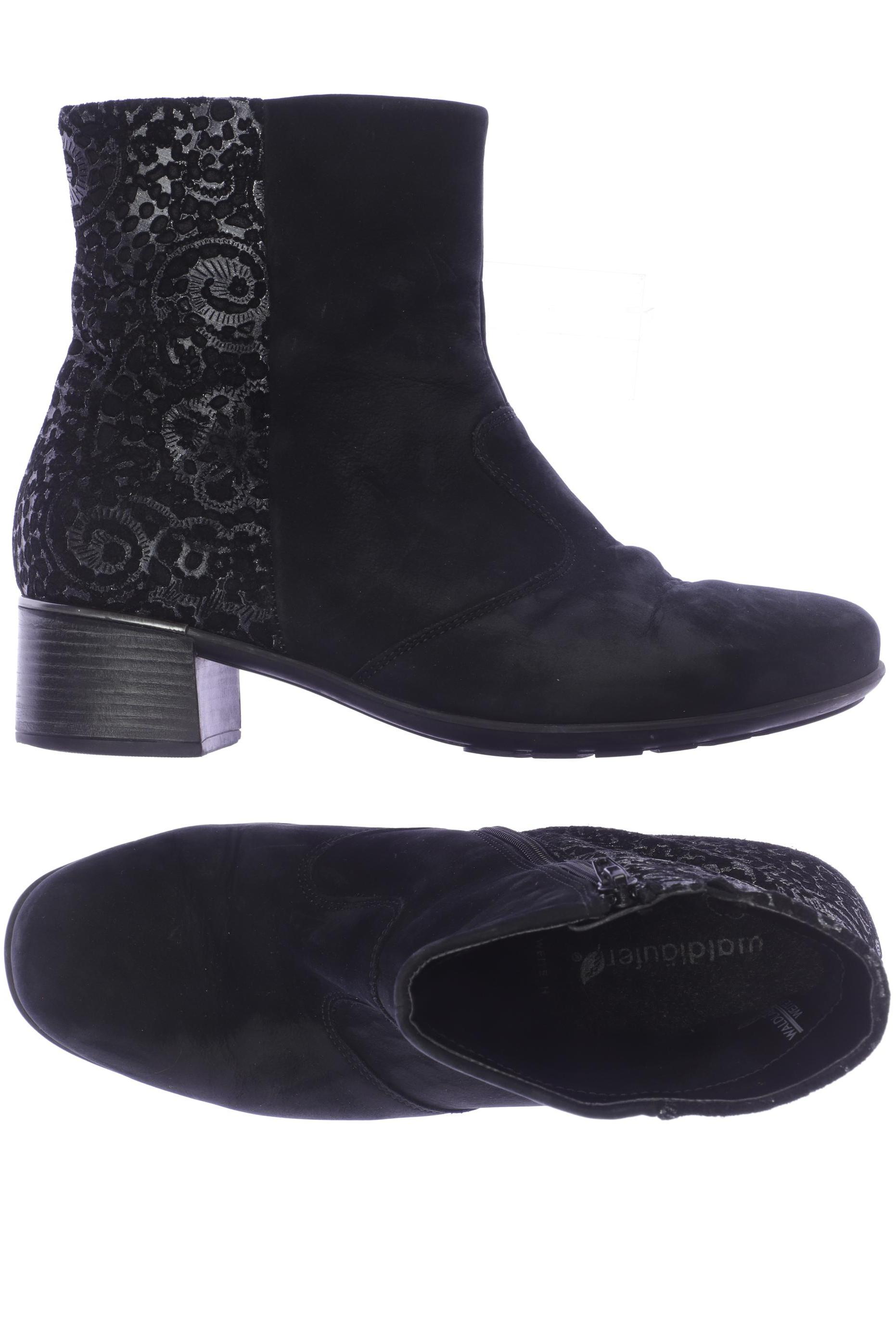 

waldläufer Damen Stiefelette, schwarz, Gr. 5