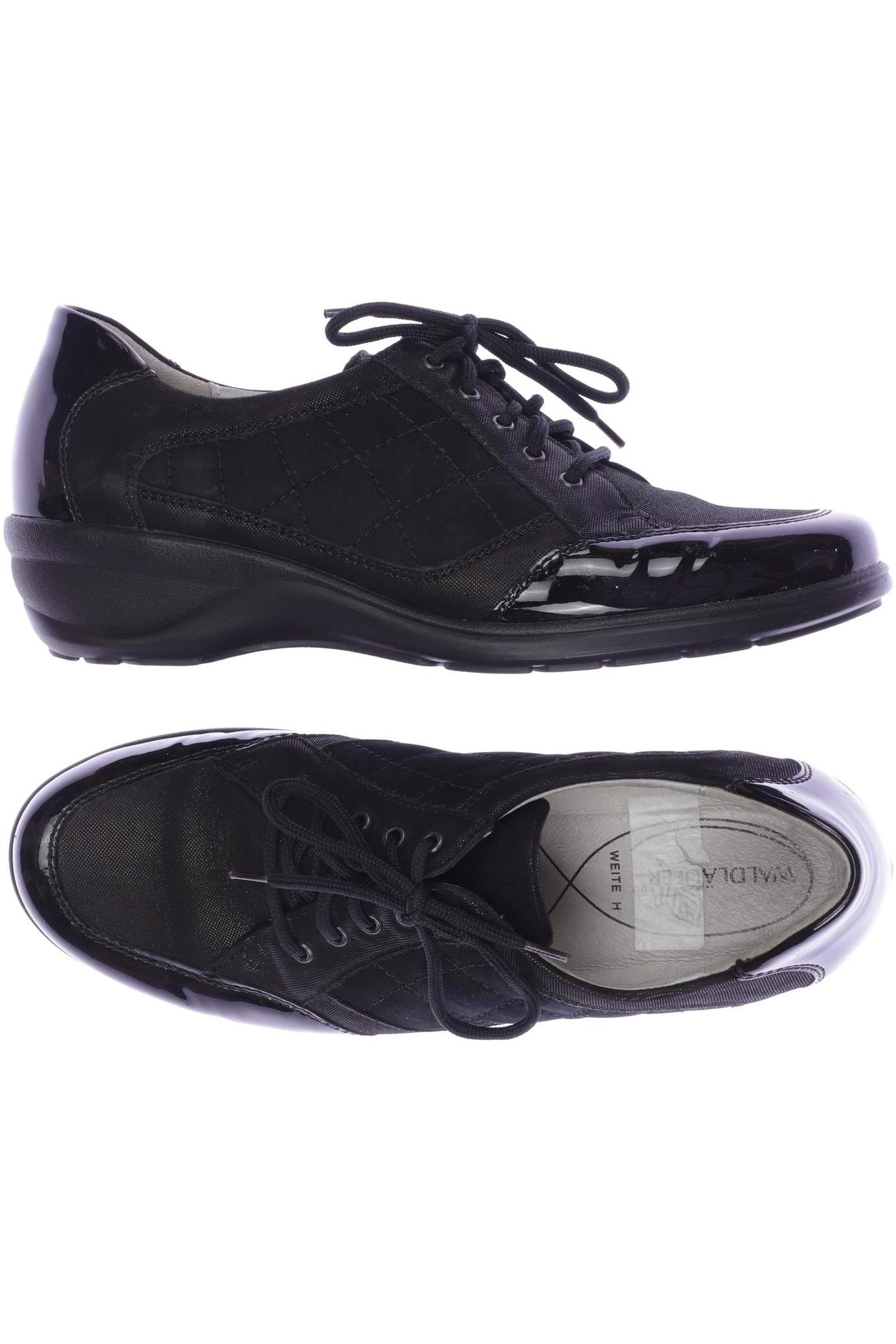 

waldläufer Damen Halbschuh, schwarz, Gr. 5.5