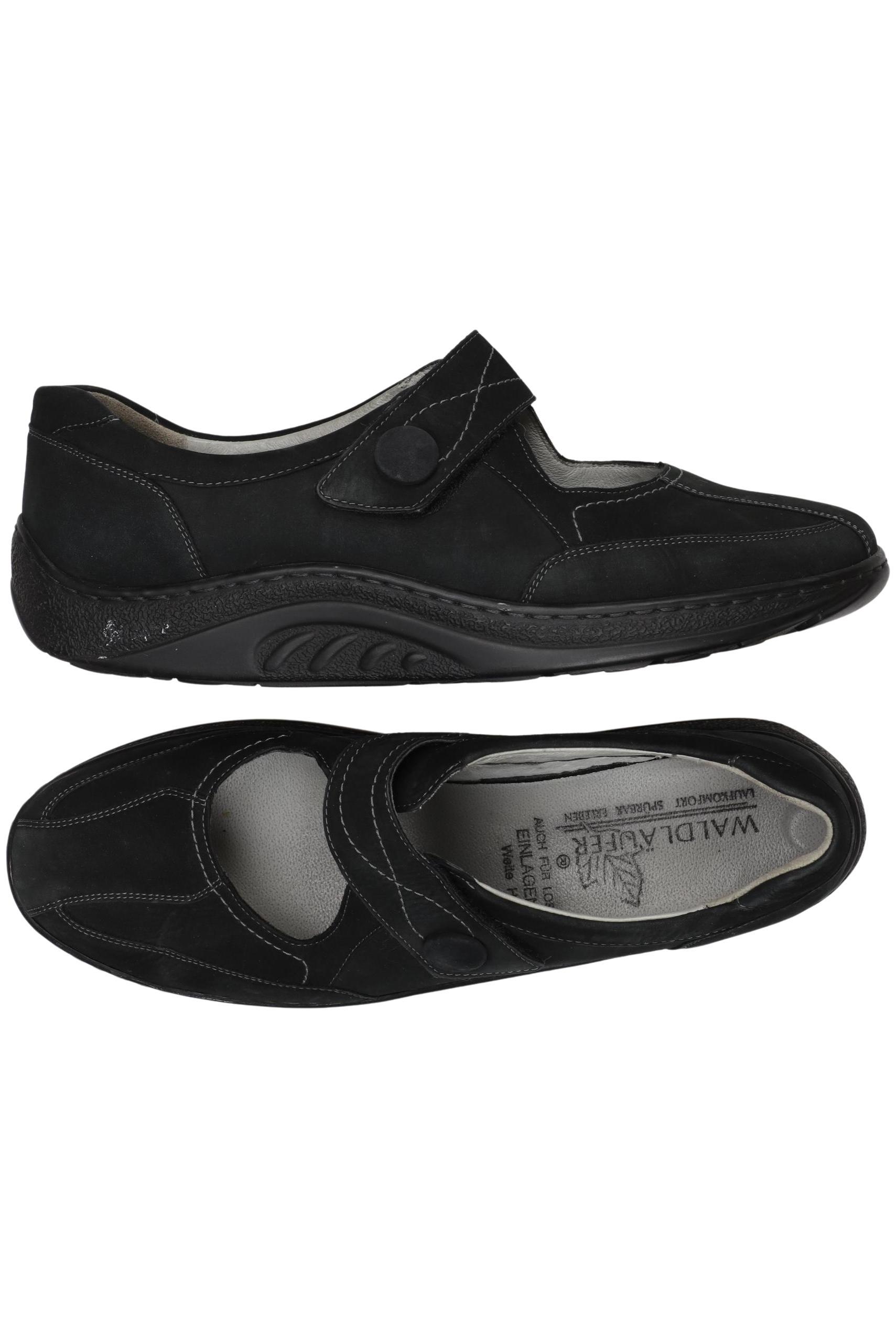 

waldläufer Damen Halbschuh, schwarz, Gr. 7.5