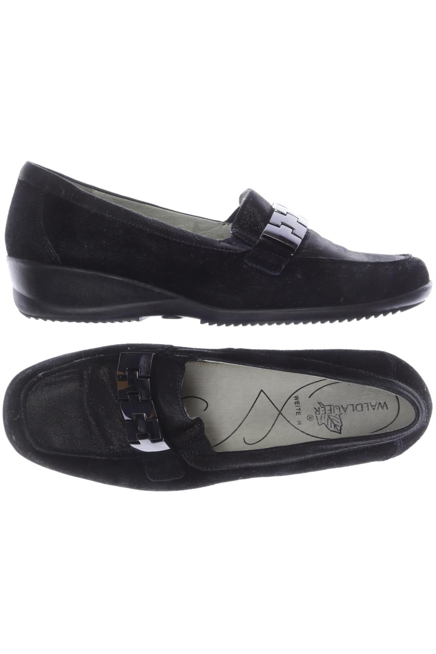 

waldläufer Damen Halbschuh, schwarz, Gr. 5.5