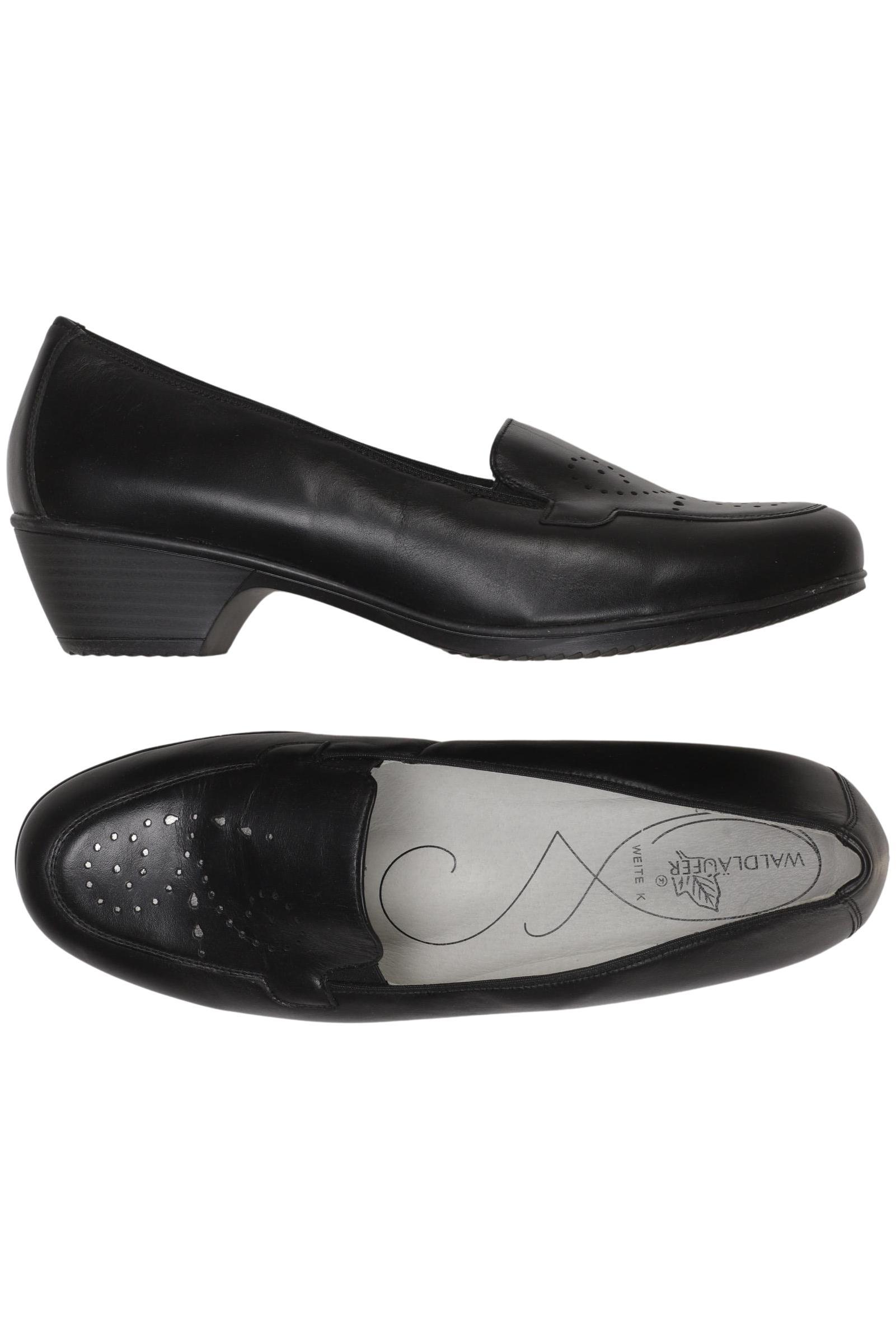 

waldläufer Damen Halbschuh, schwarz, Gr. 7.5