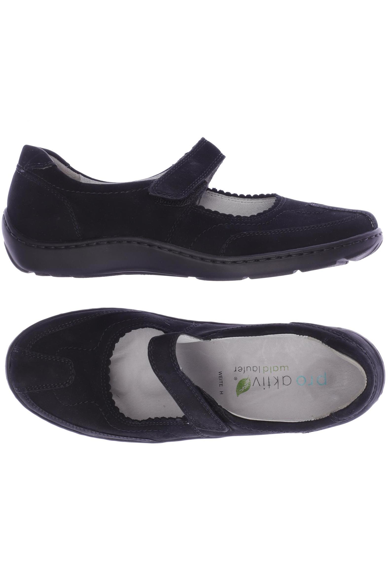 

waldläufer Damen Halbschuh, schwarz, Gr. 3.5
