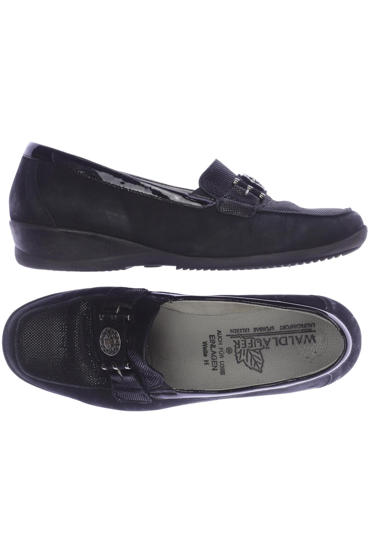 

waldläufer Damen Halbschuh, schwarz, Gr. 6.5
