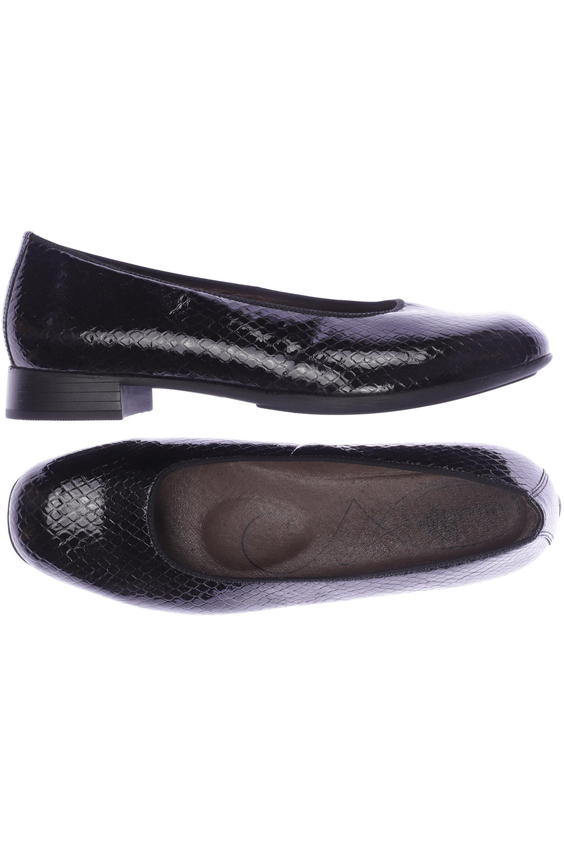 

waldläufer Damen Ballerinas, schwarz, Gr. 7.5