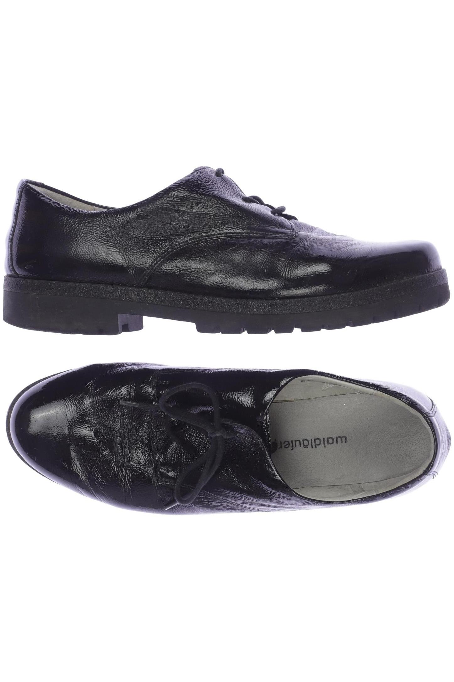

waldläufer Damen Halbschuh, schwarz, Gr. 8.5