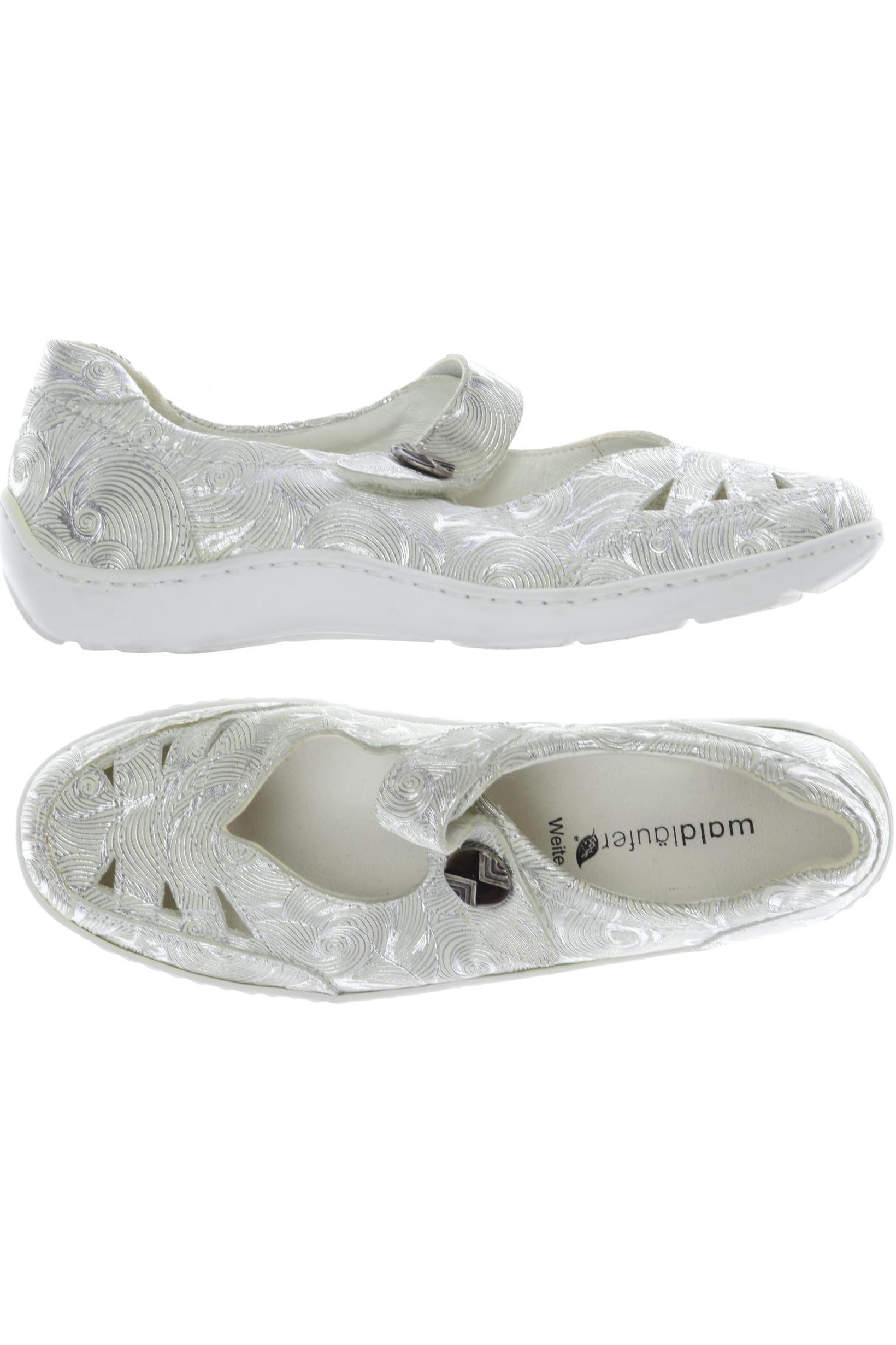 

waldläufer Damen Ballerinas, cremeweiß, Gr. 4.5