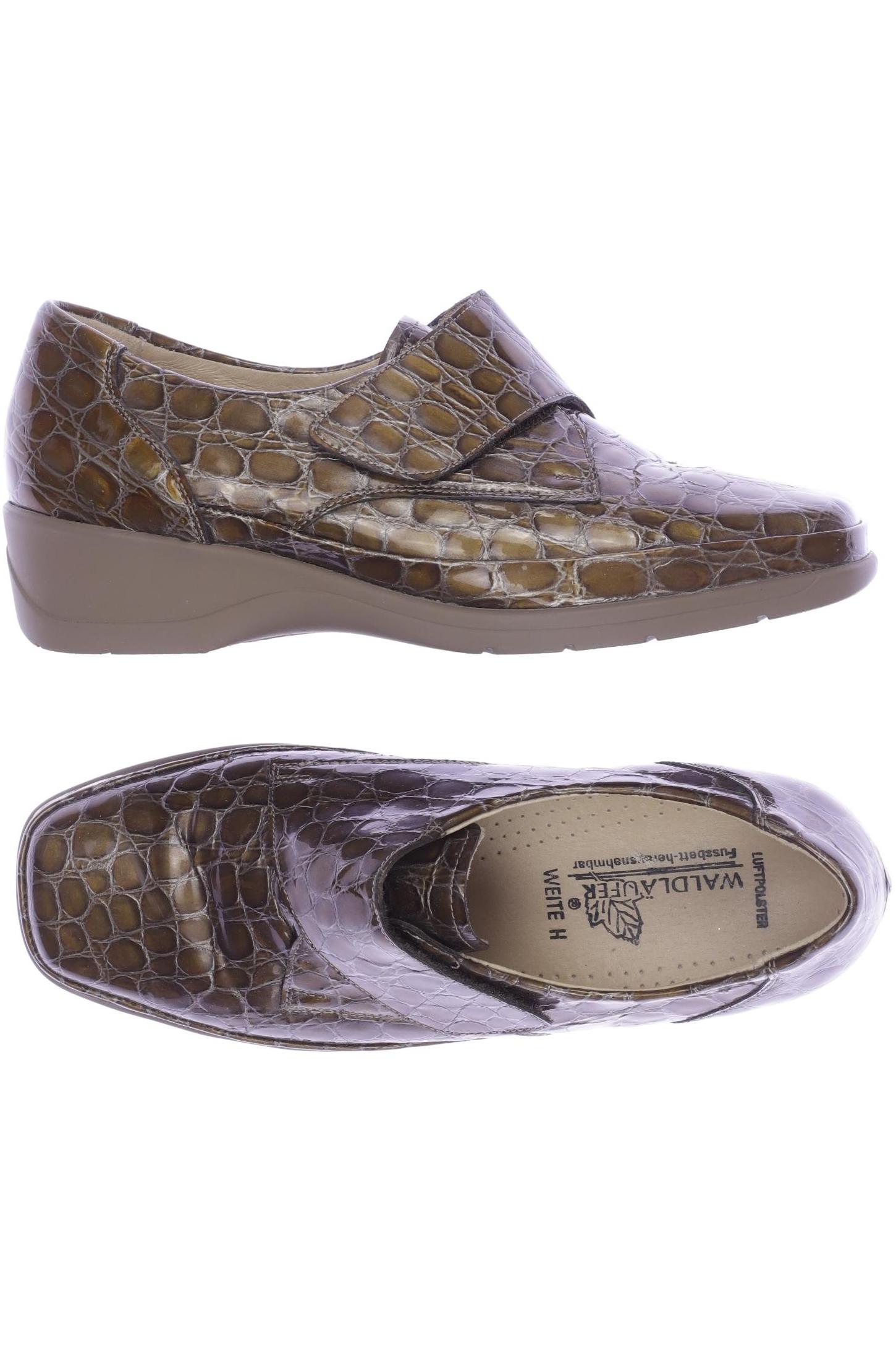 

waldläufer Damen Halbschuh, grün, Gr. 3.5