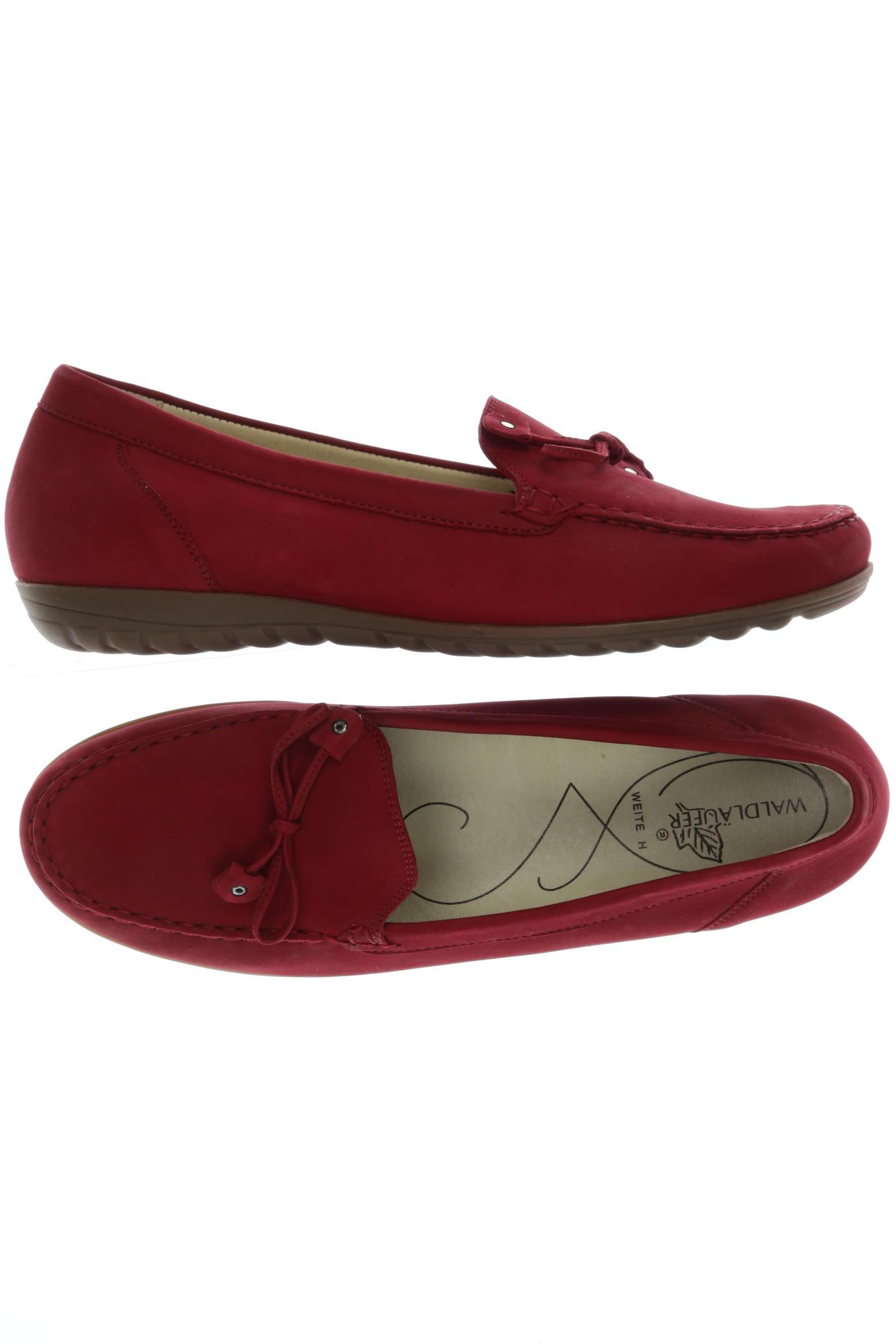 

waldläufer Damen Ballerinas, rot, Gr. 8