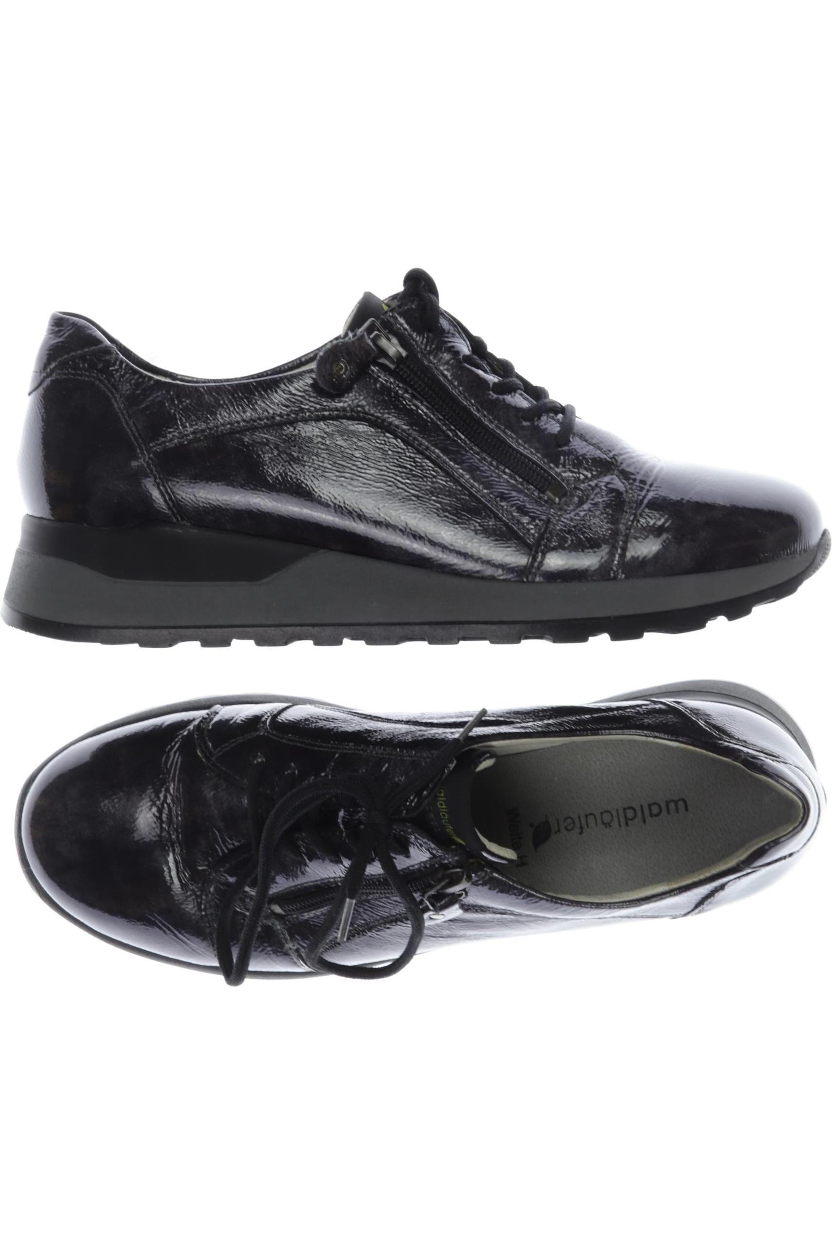 

waldläufer Damen Halbschuh, schwarz, Gr. 5.5