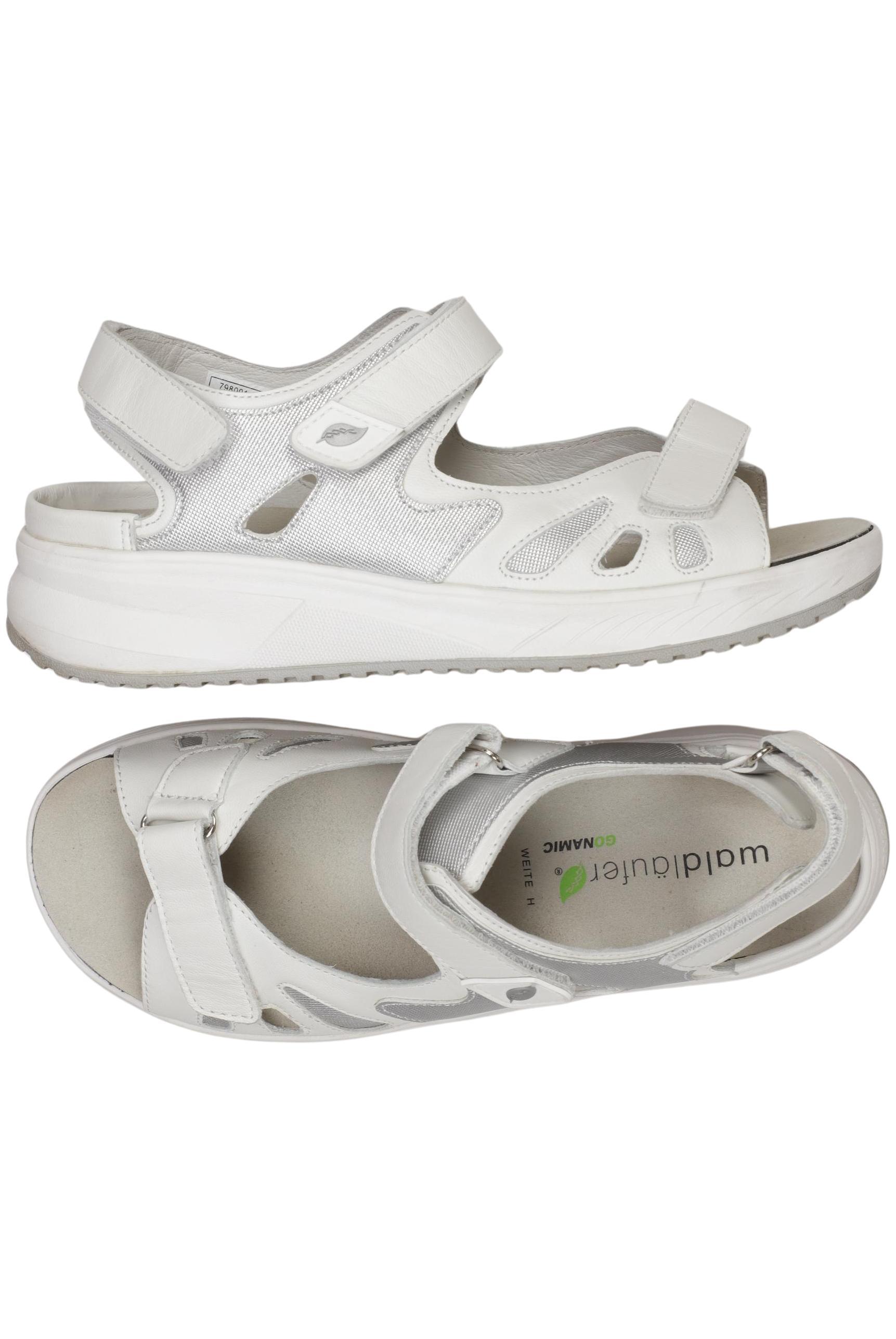 

waldläufer Damen Sandale, weiß, Gr. 6.5