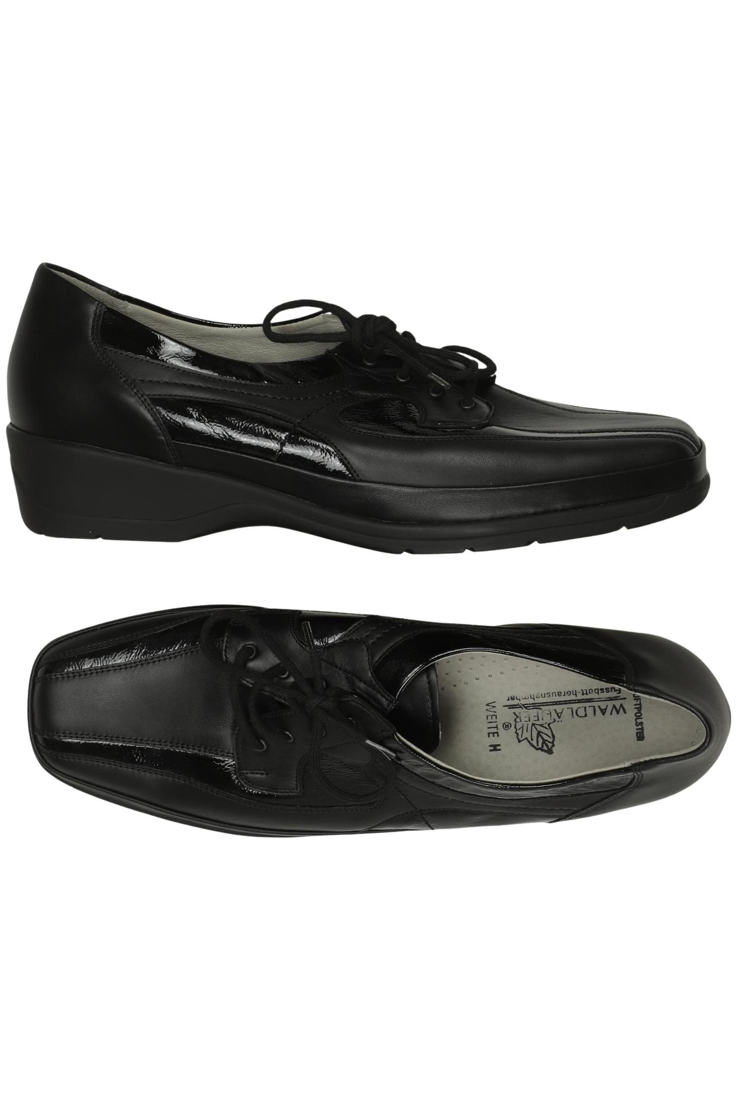 

waldläufer Damen Halbschuh, schwarz, Gr. 7.5