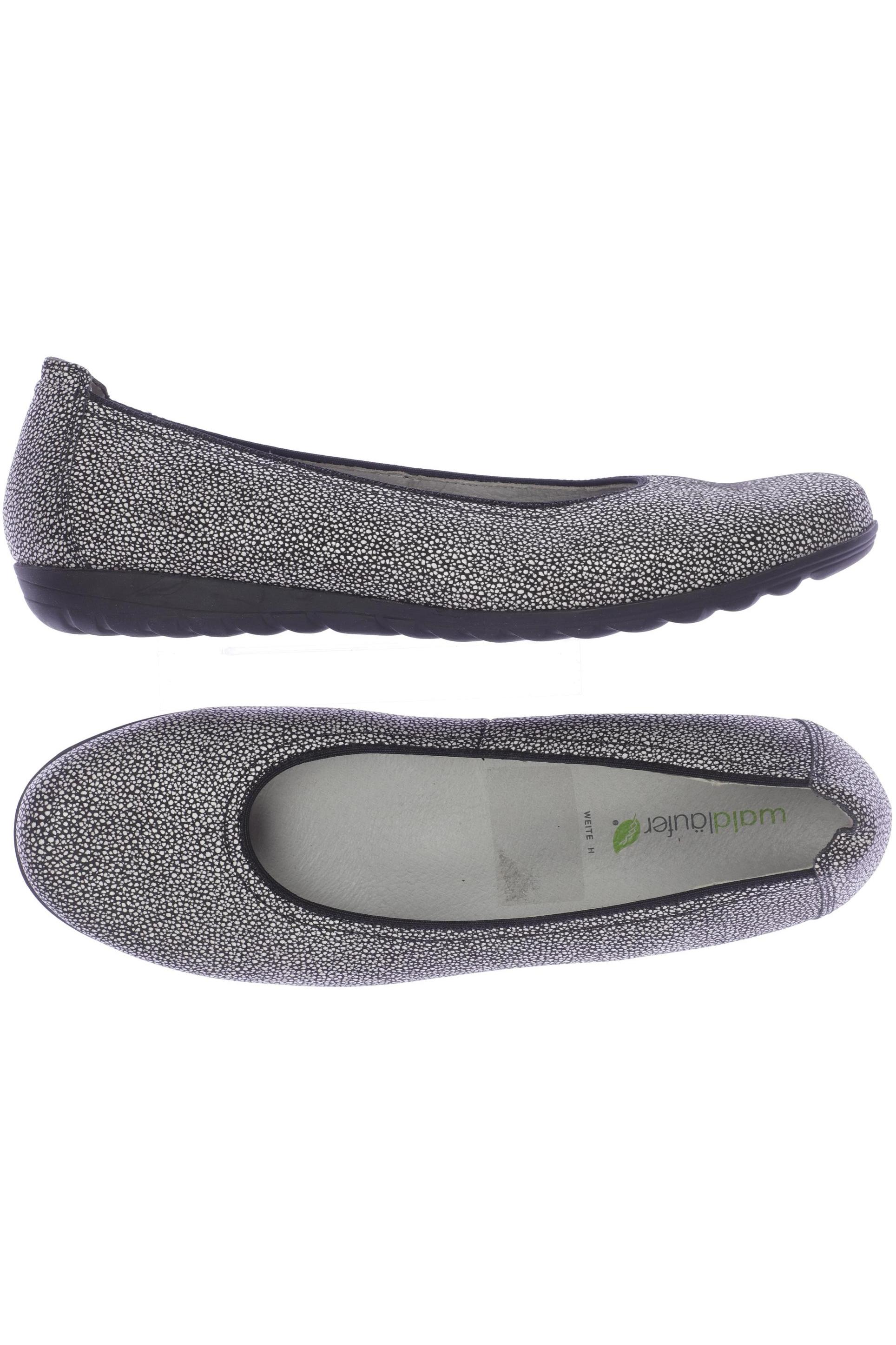 

waldläufer Damen Ballerinas, grau, Gr. 9.5