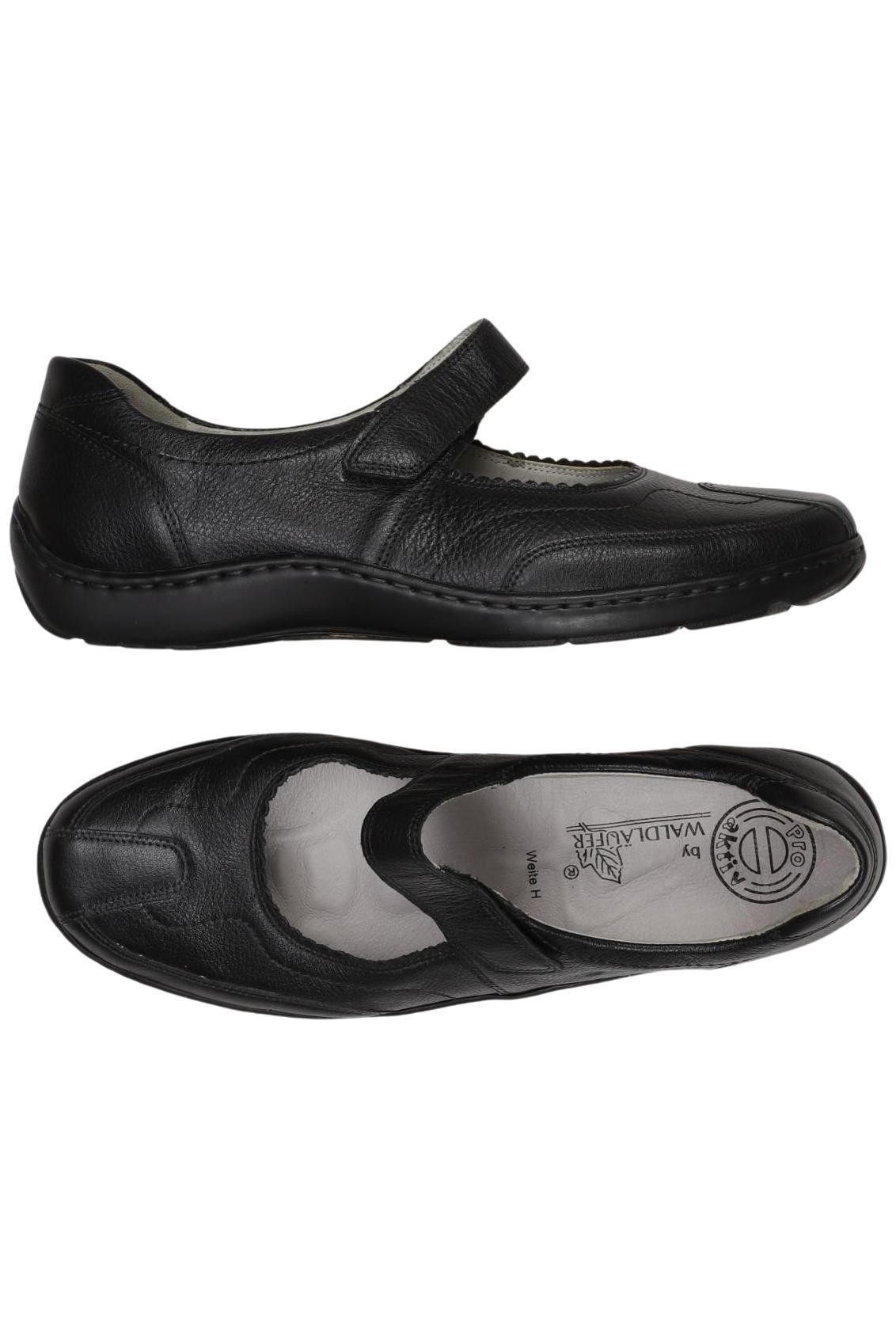 

waldläufer Damen Ballerinas, schwarz, Gr. 6.5