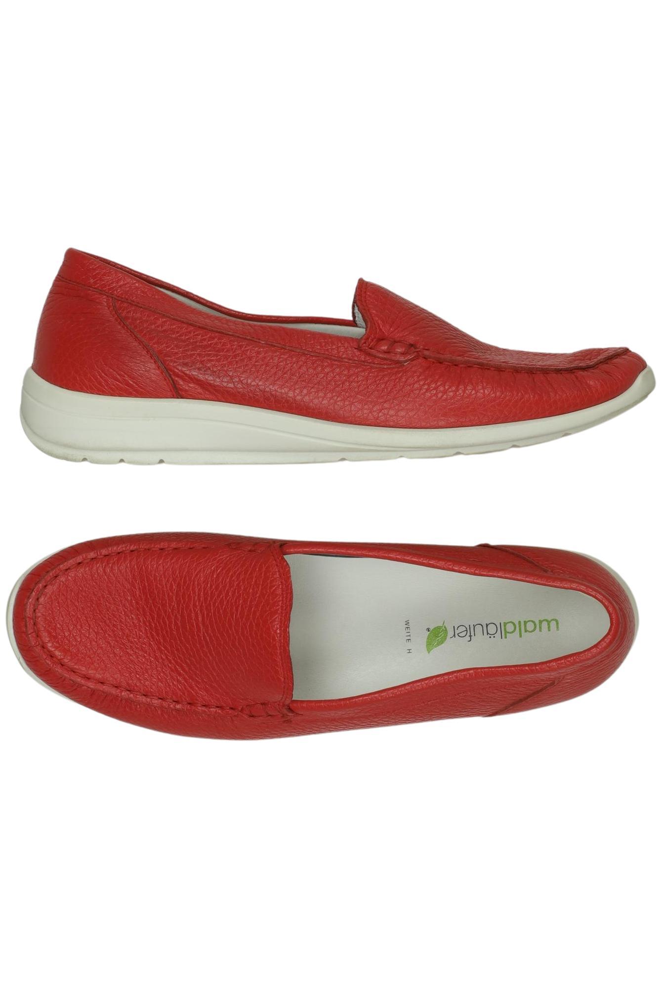 

waldläufer Damen Halbschuh, rot, Gr. 7.5