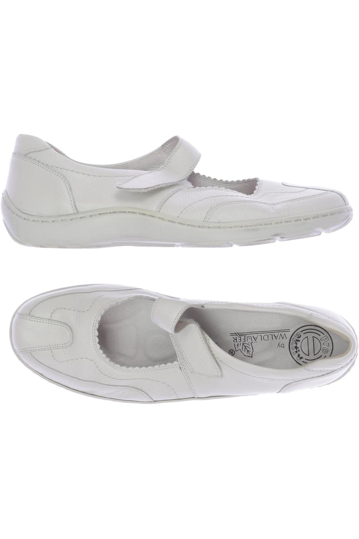 

waldläufer Damen Ballerinas, weiß, Gr. 6.5
