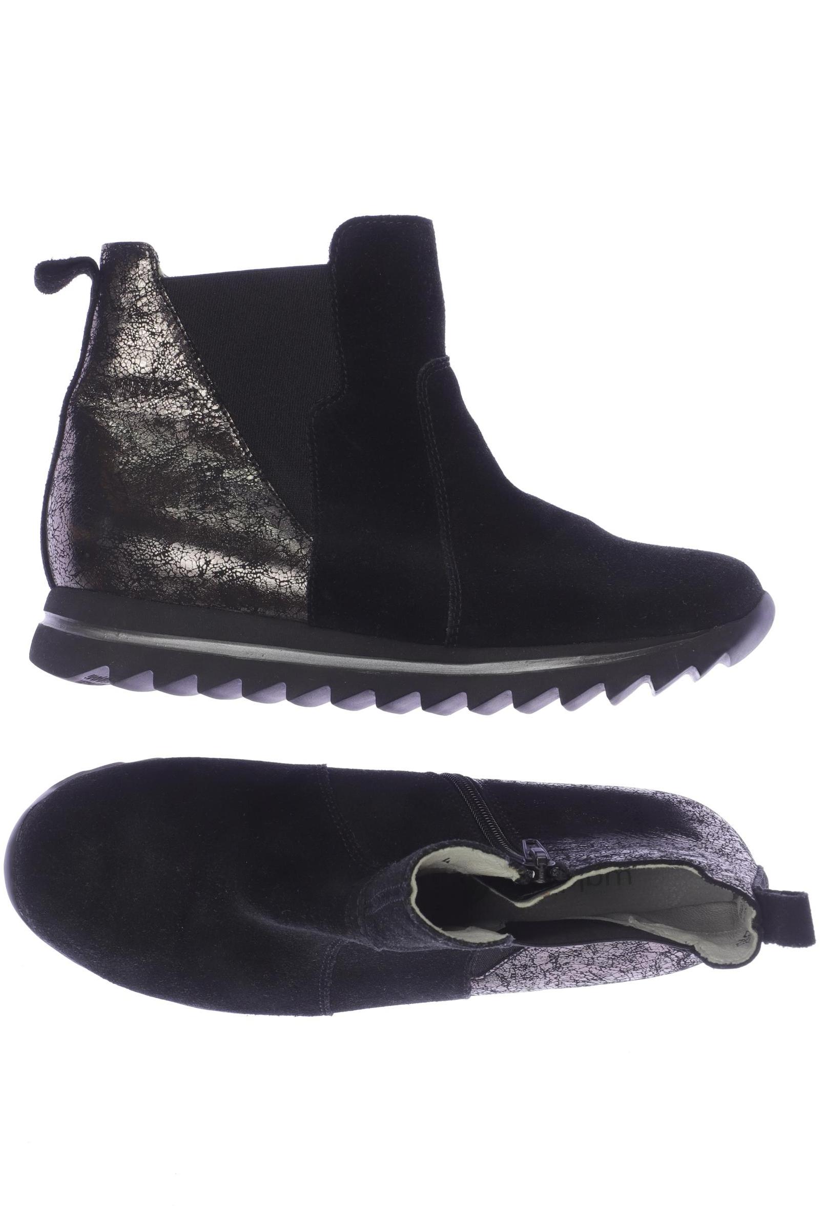 

waldläufer Damen Stiefelette, schwarz, Gr. 4