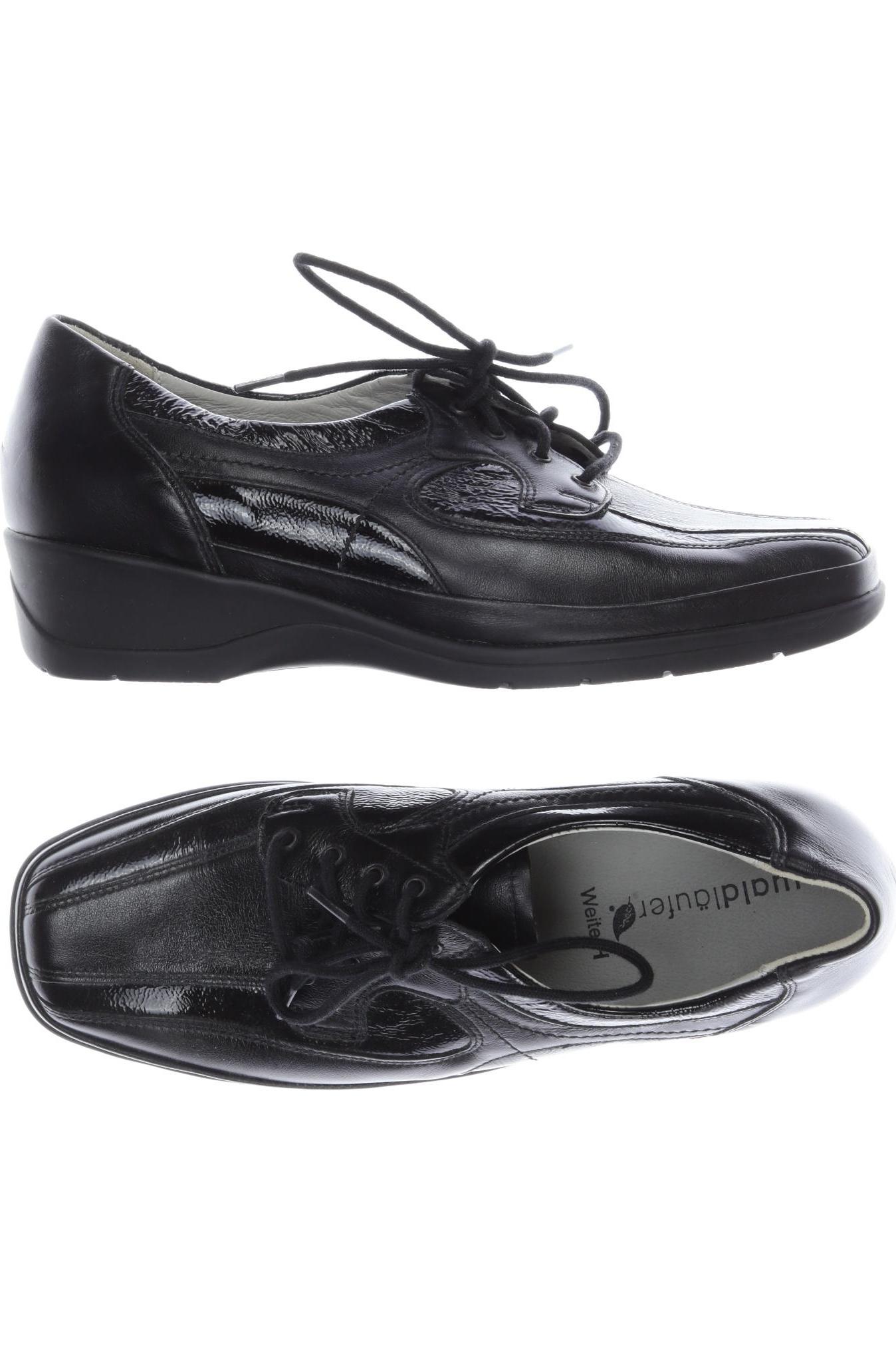 

waldläufer Damen Halbschuh, schwarz, Gr. 3.5