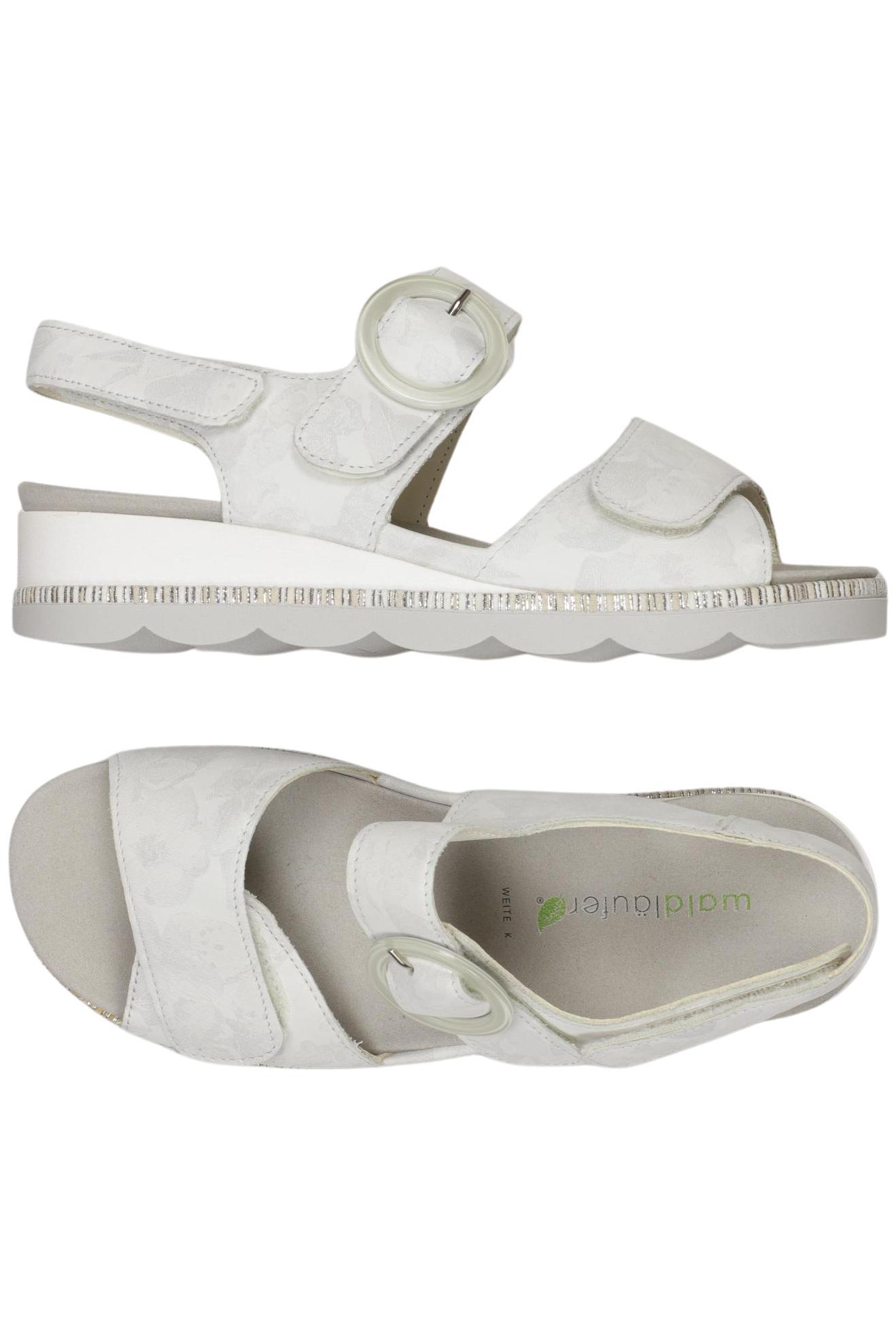 

waldläufer Damen Sandale, weiß, Gr. 4.5