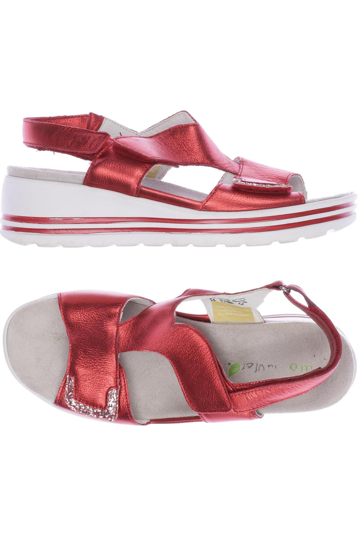 

waldläufer Damen Sandale, rot, Gr. 6