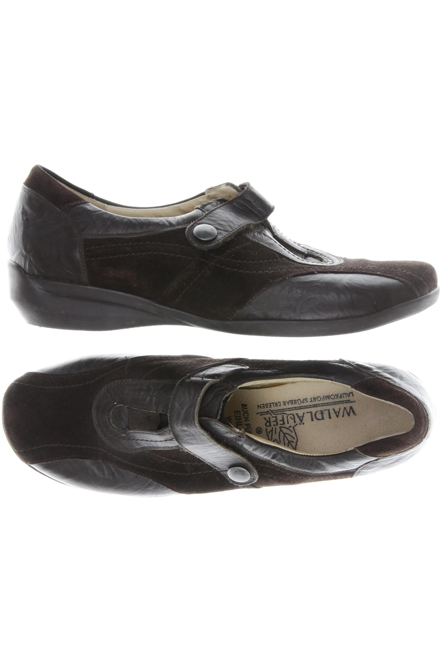 

waldläufer Damen Halbschuh, braun, Gr. 7.5