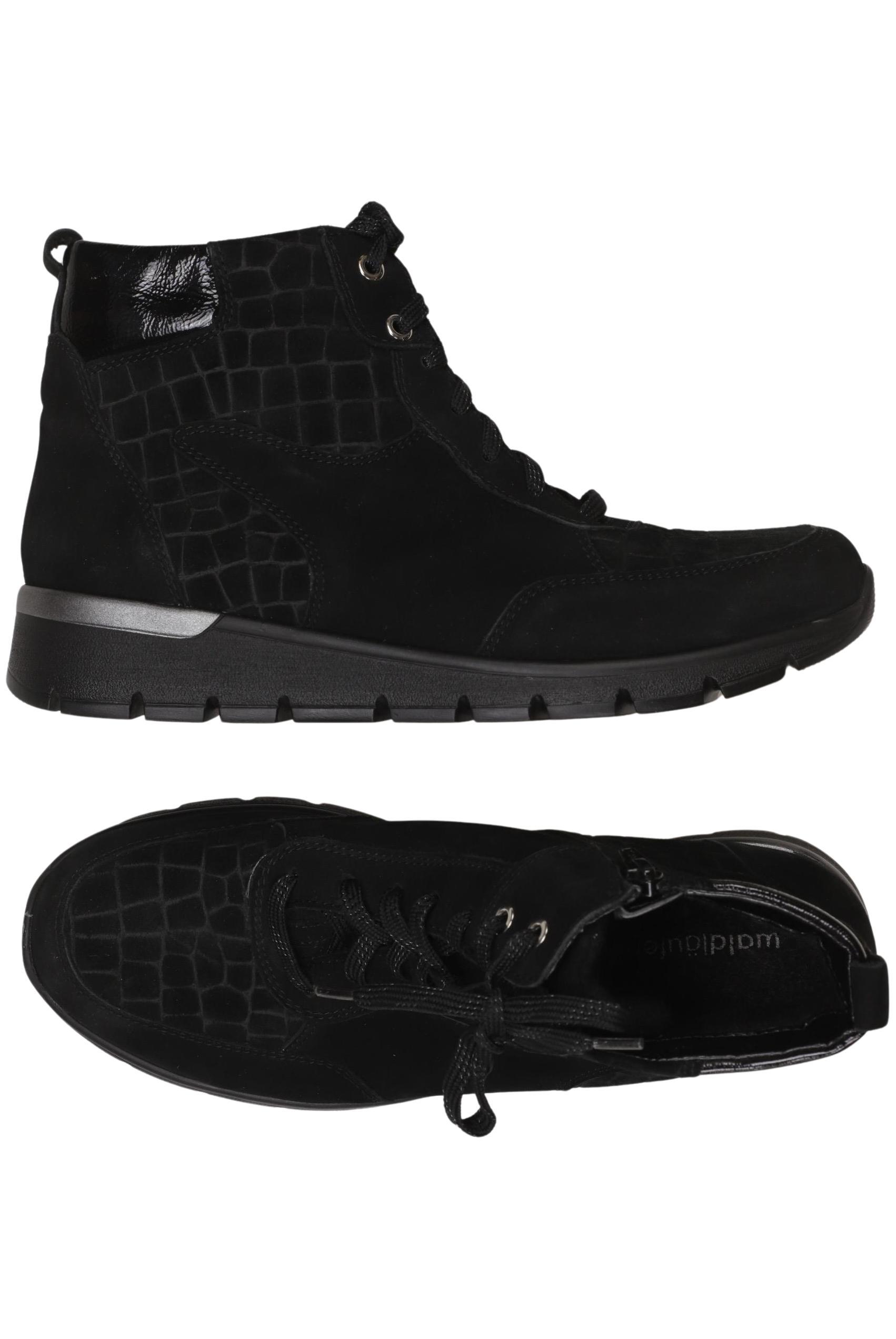

waldläufer Damen Stiefelette, schwarz, Gr. 7.5