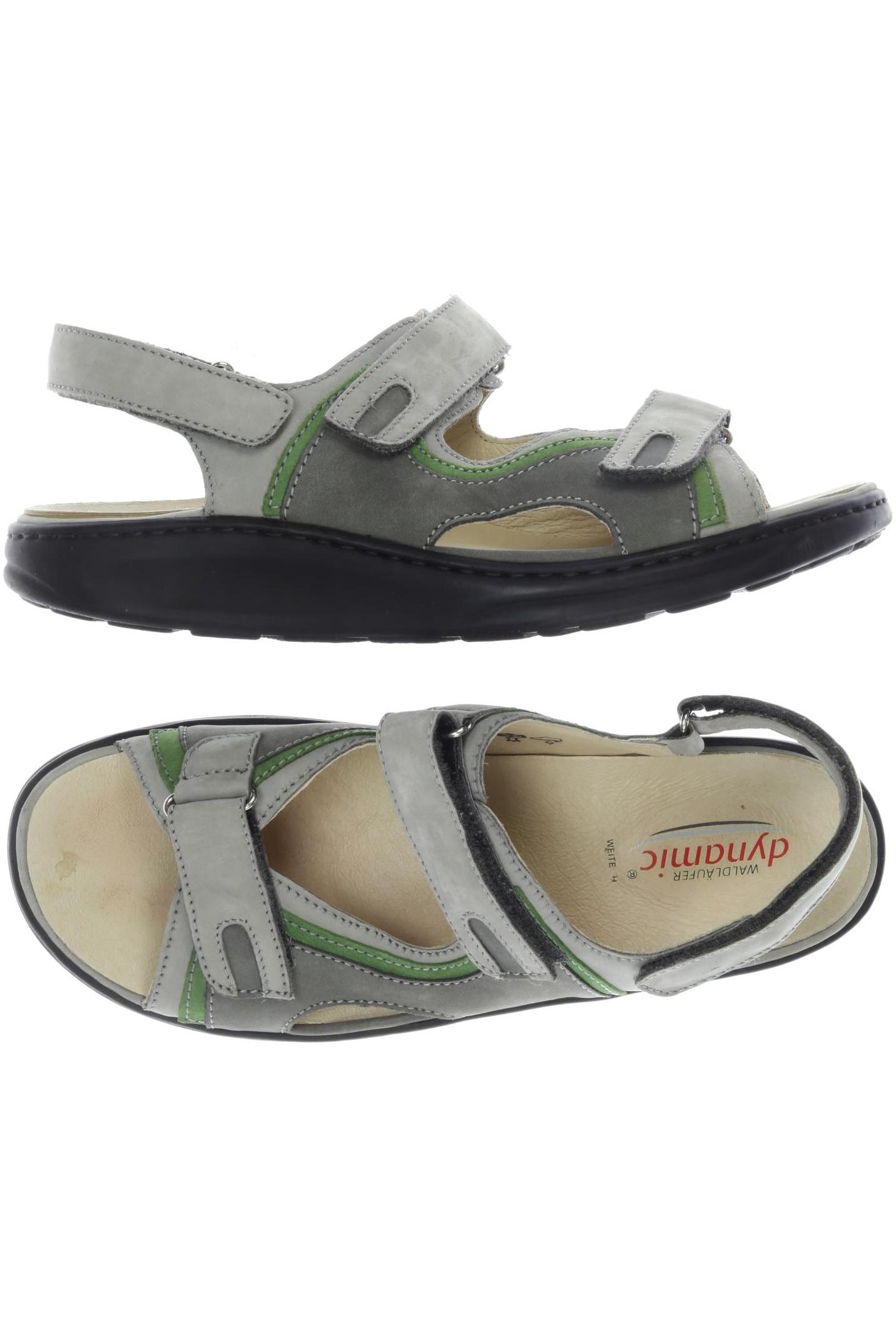 

waldläufer Damen Sandale, grau, Gr. 7.5
